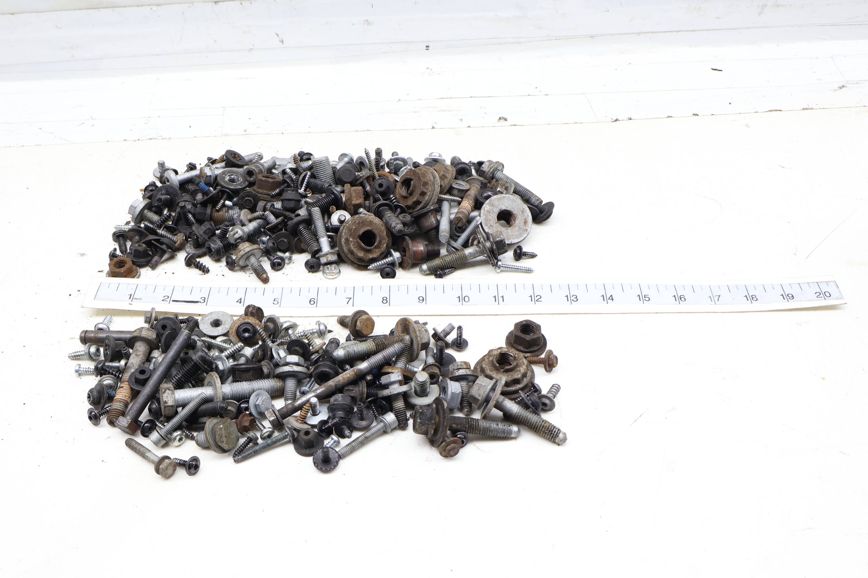 Assorted Mixed Bolts, Nuts, Screws, Washers, Etc