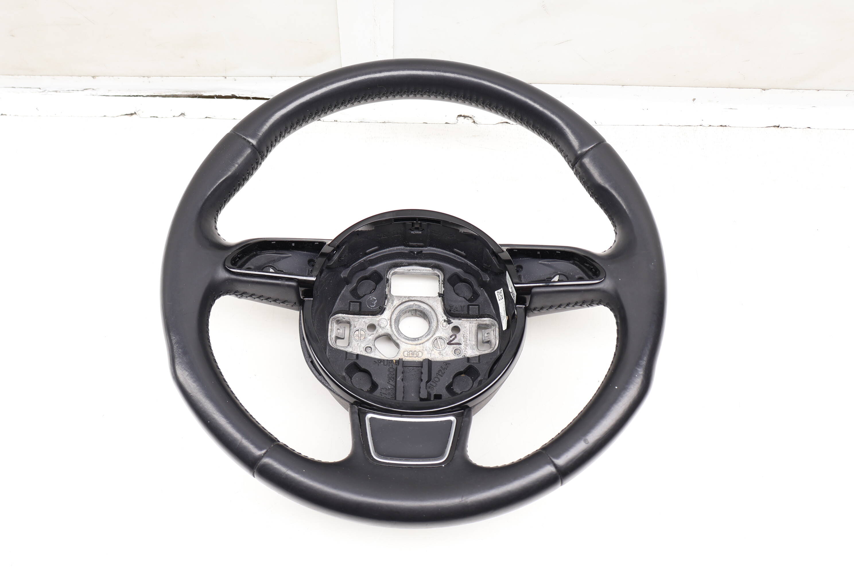 3-Spoke Steering Wheel (Leather) 8V0419091A