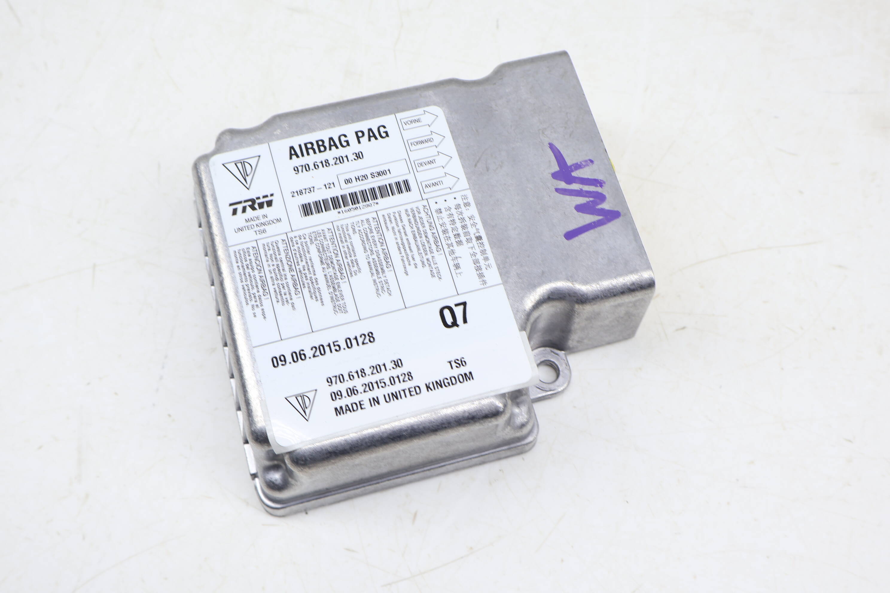 Airbag / Air Bag Control Module 97061820130