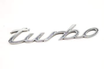 Trunk Hatch Emblem / Badge (Turbo) 95B853675B