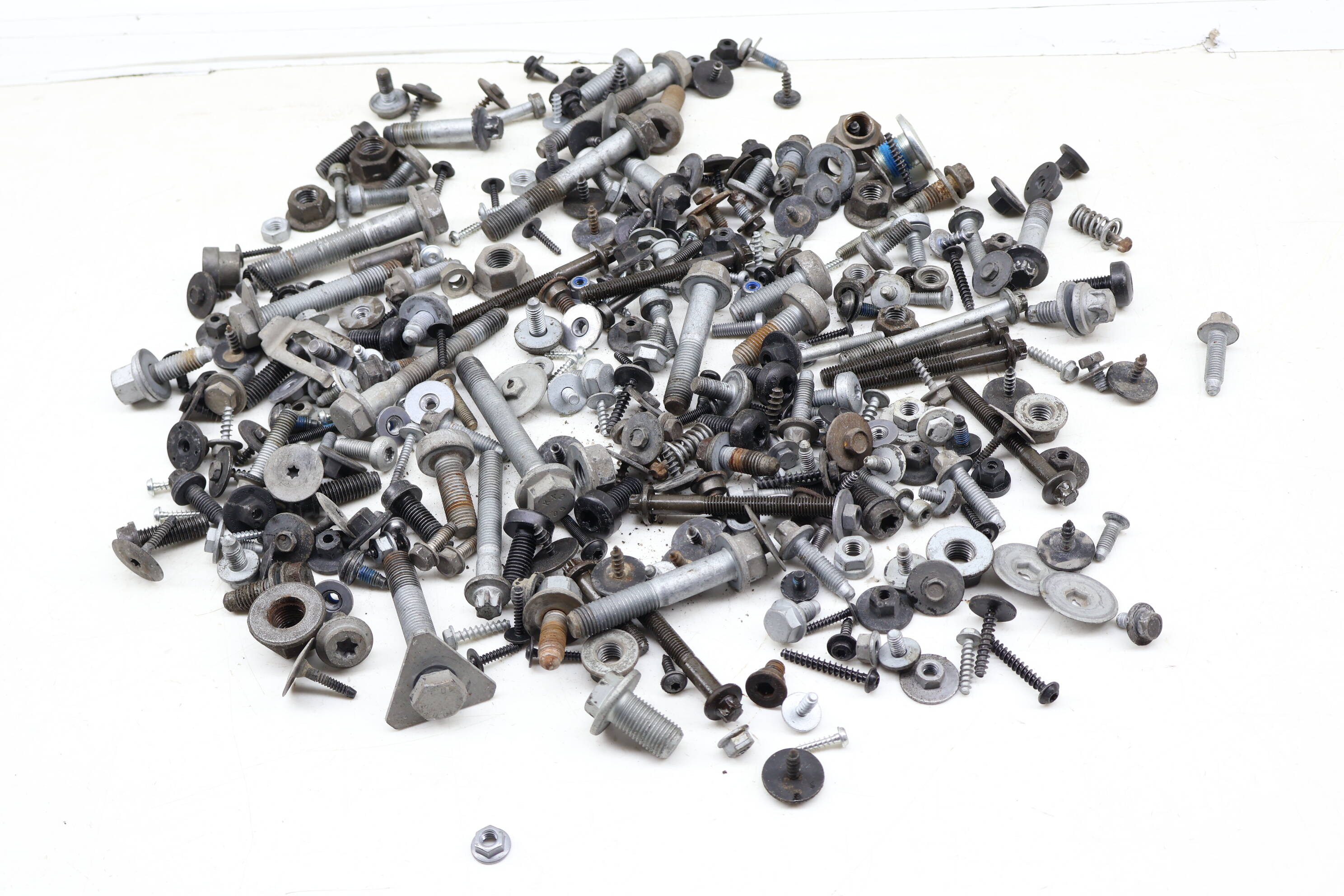 Assorted Mixed Bolts, Nuts, Screws, Washers, Etc