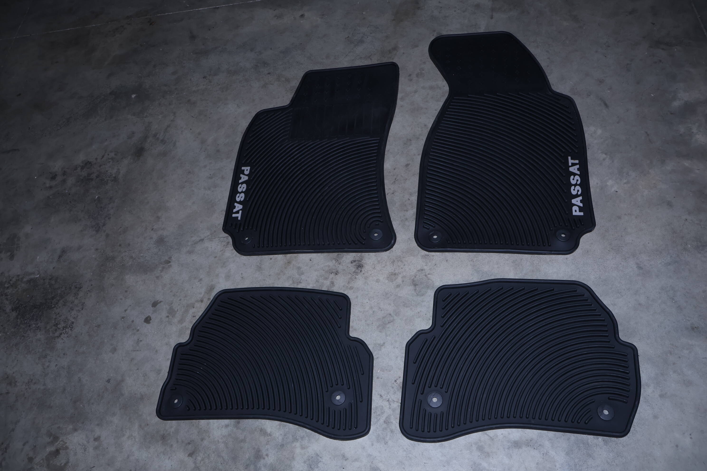 Complete Rubber Floor Mat Set (Passat) 3B1061501B