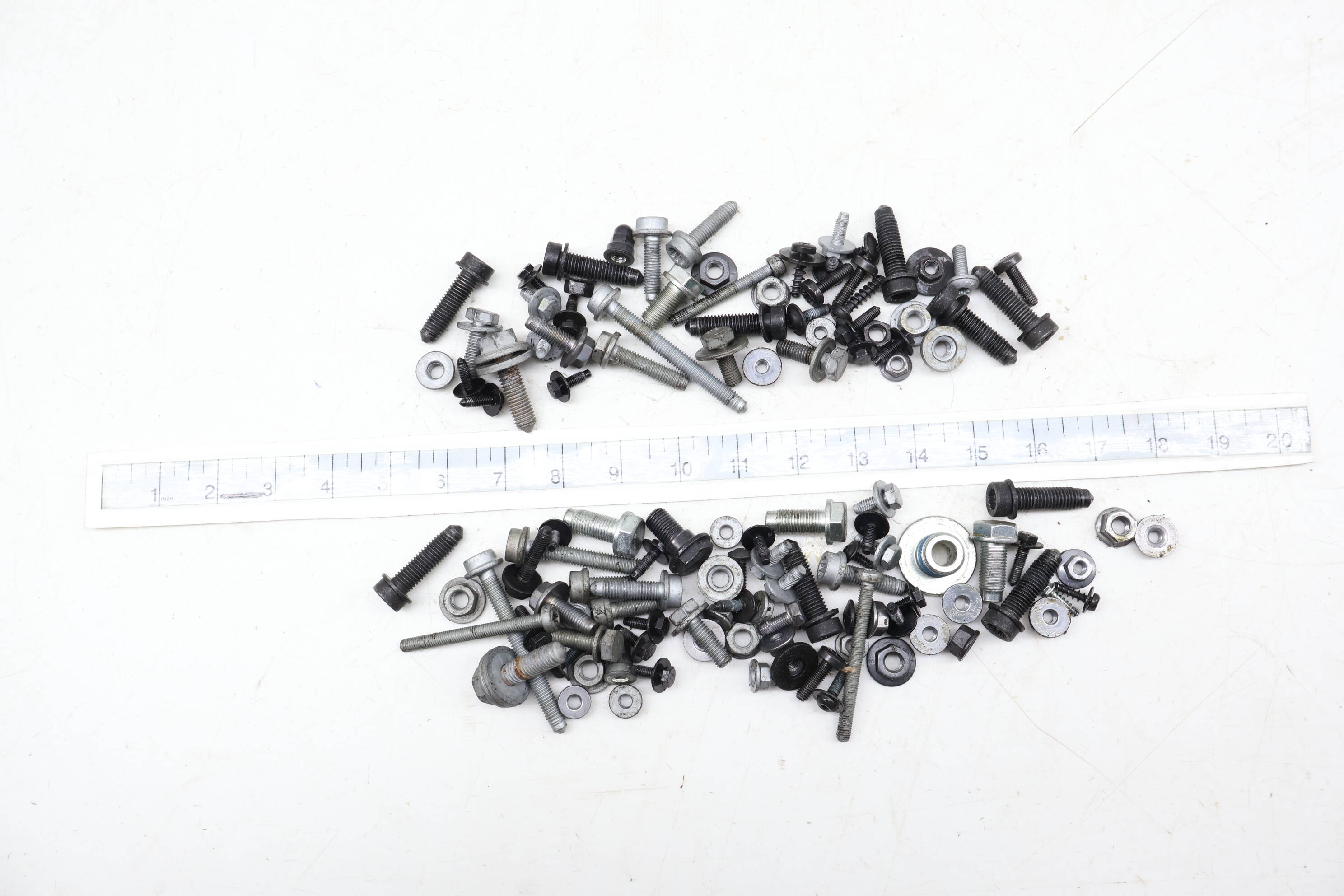Assorted Mixed Bolts, Nuts, Screws, Washers, Etc