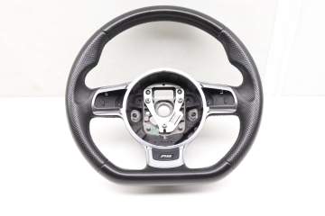 3-Spoke Leather Sport Steering Wheel (Flat Bottom) 420419091C