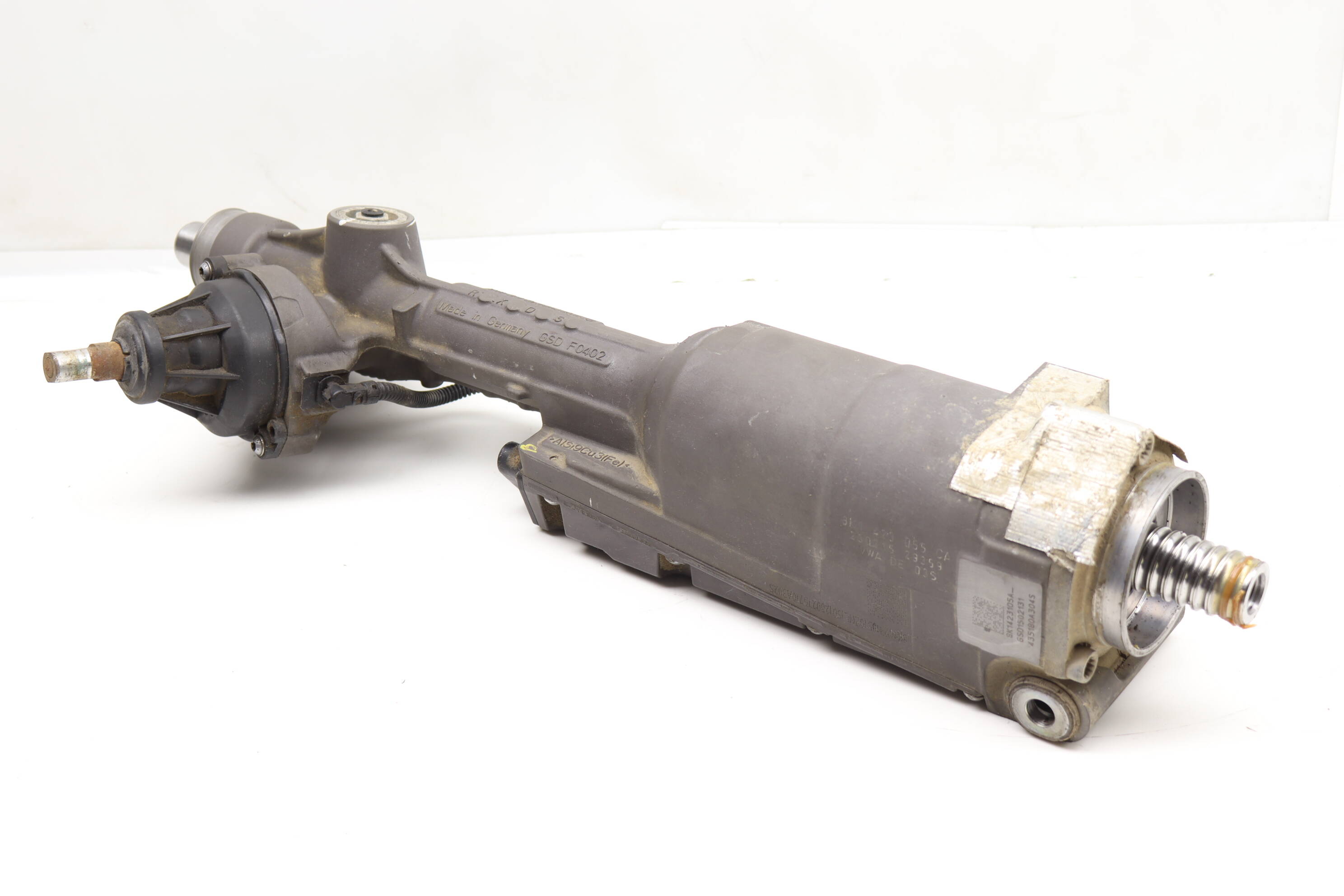 Audi a4 power steering rack top