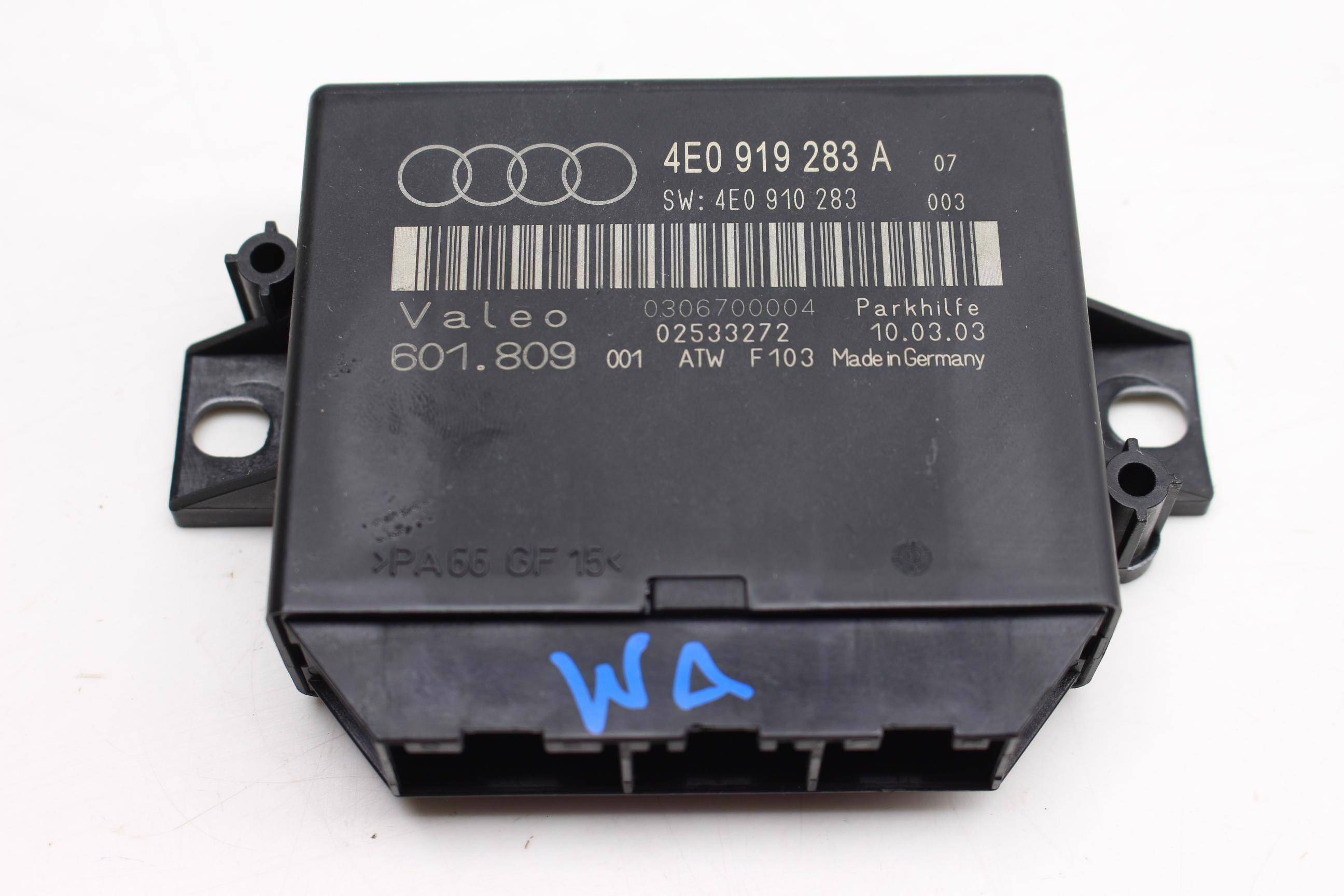 Parking Aid / Park Assist Control Module 4E0919283A