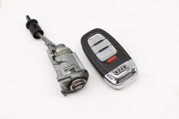 Lock Switch / Cylinder Set W/ Key 4G0898374N