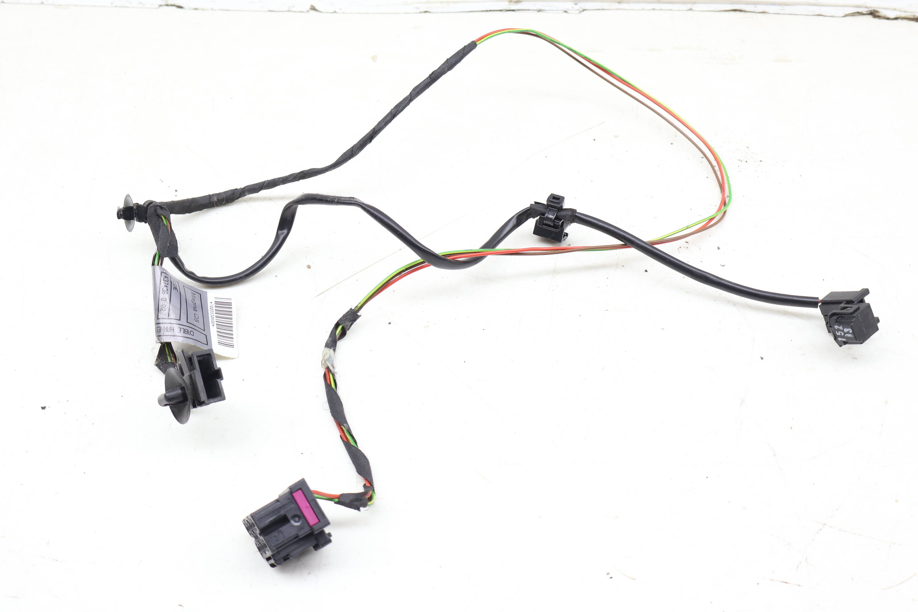 Seat Belt Warning System Wiring Harness 8R0971365C