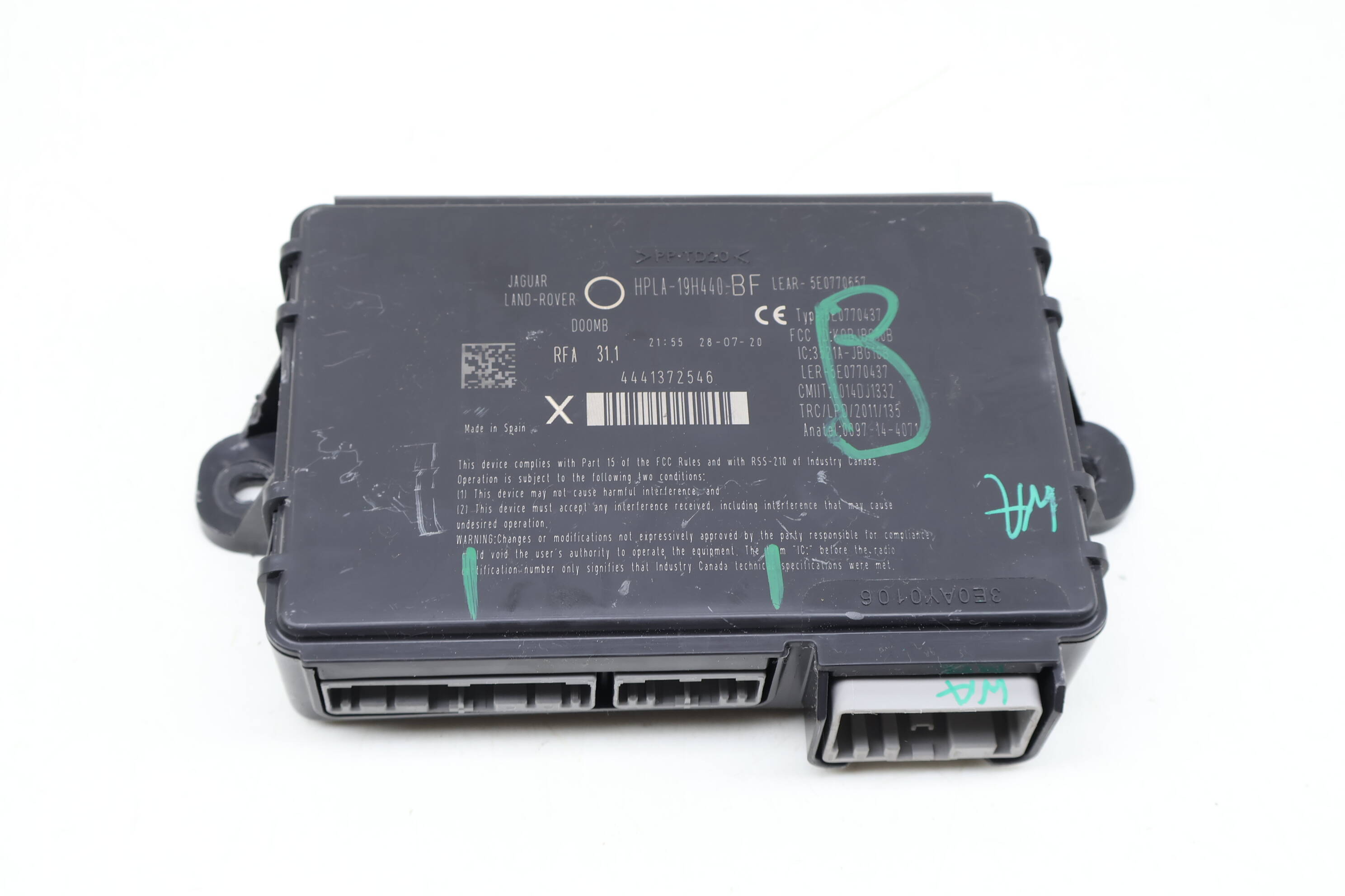 Keyless Entry / Alarm Control Module HPLA19H440BF