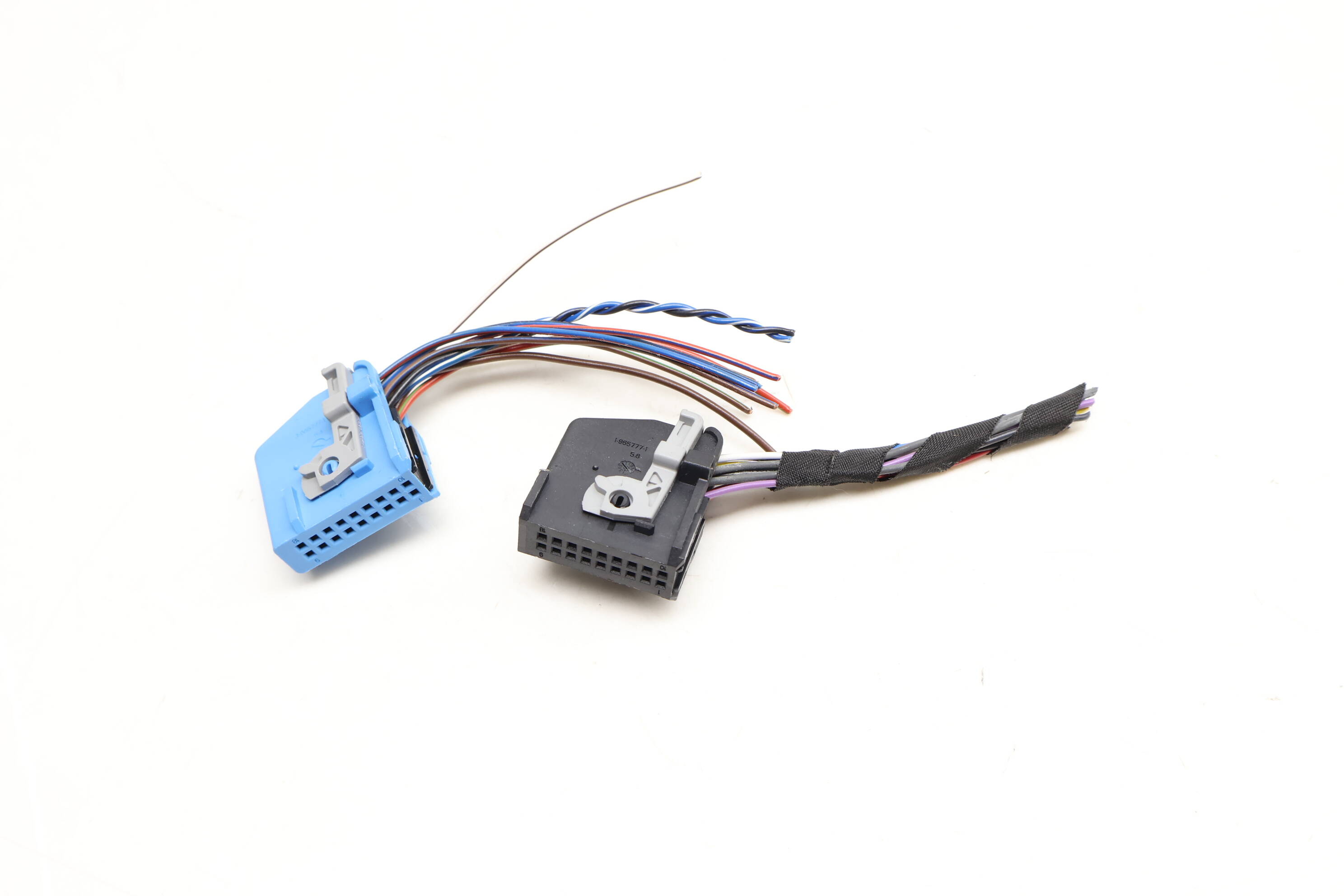 Radio / Climate Control Temp Unit Wiring Connector / Pigtail Set