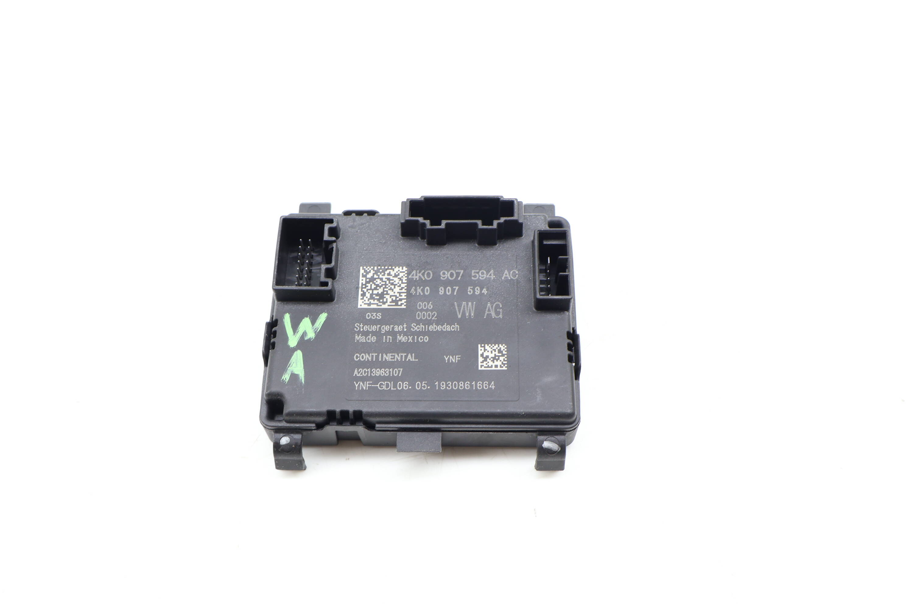 Sunroof / Sun Roof Control Module 4K0907594AC