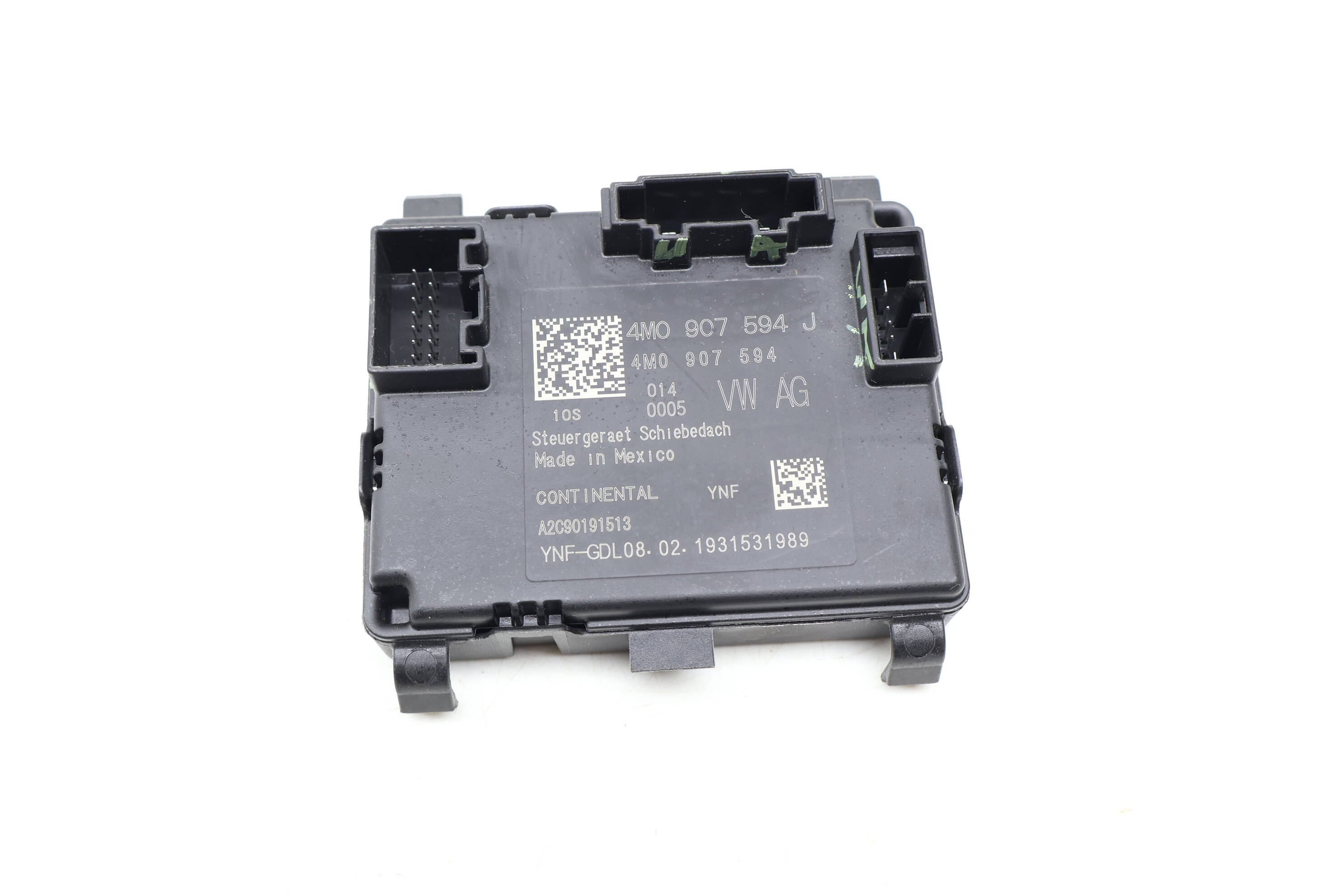 Sunroof / Sun Roof Control Module 4M0907594J