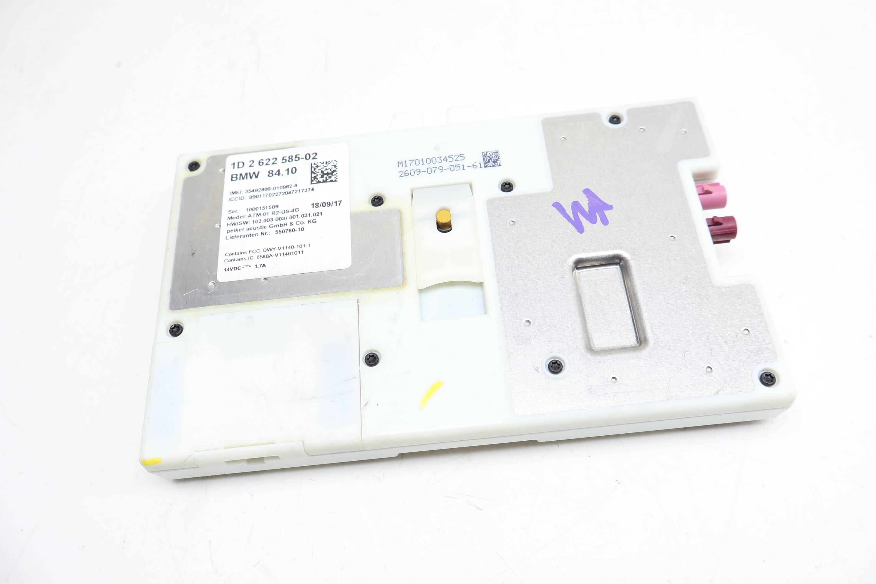 Telematics Control Module 84102622585