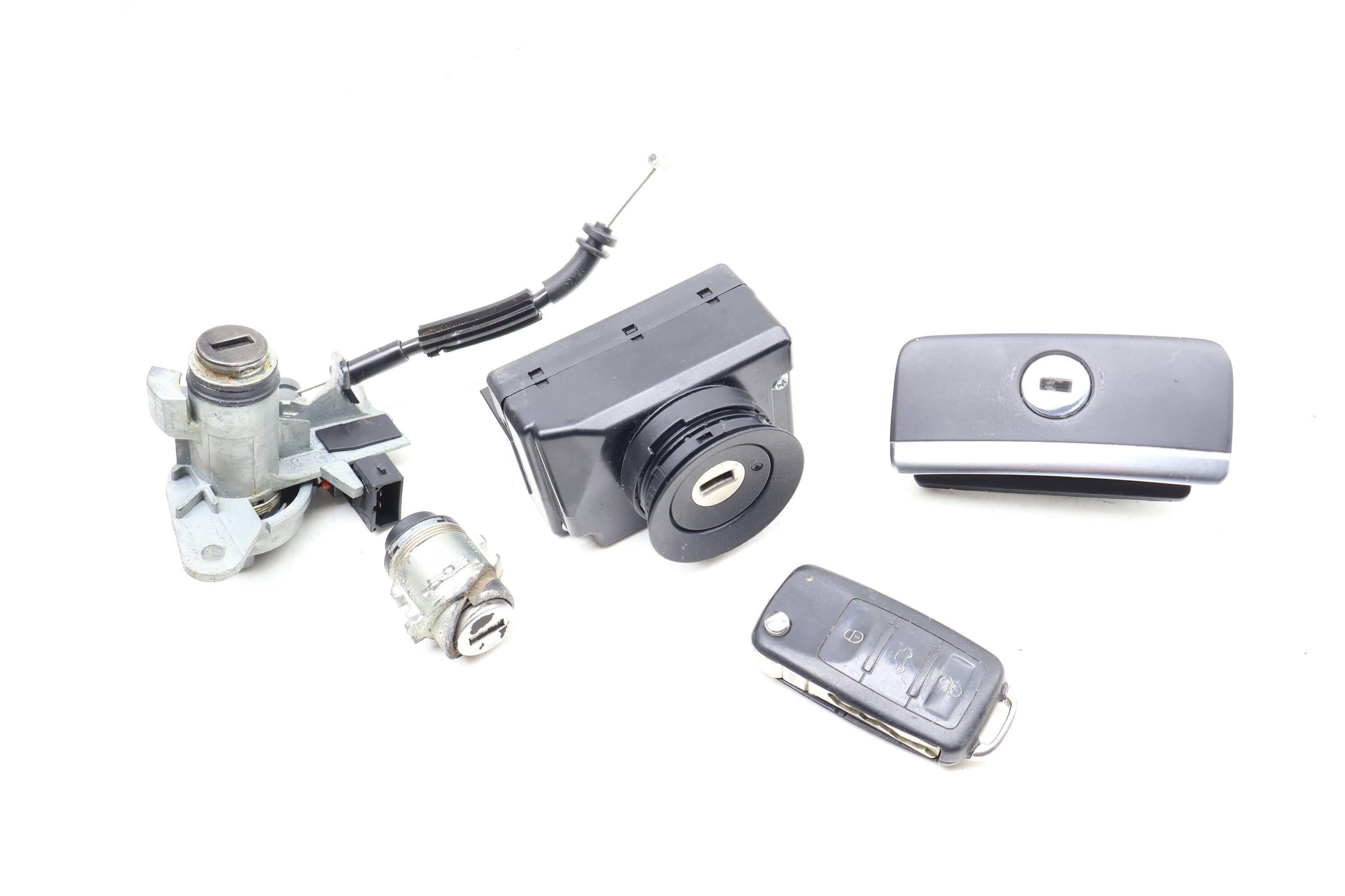 Ignition Lock Switch / Cylinder Set W/ Key 4E0898375J