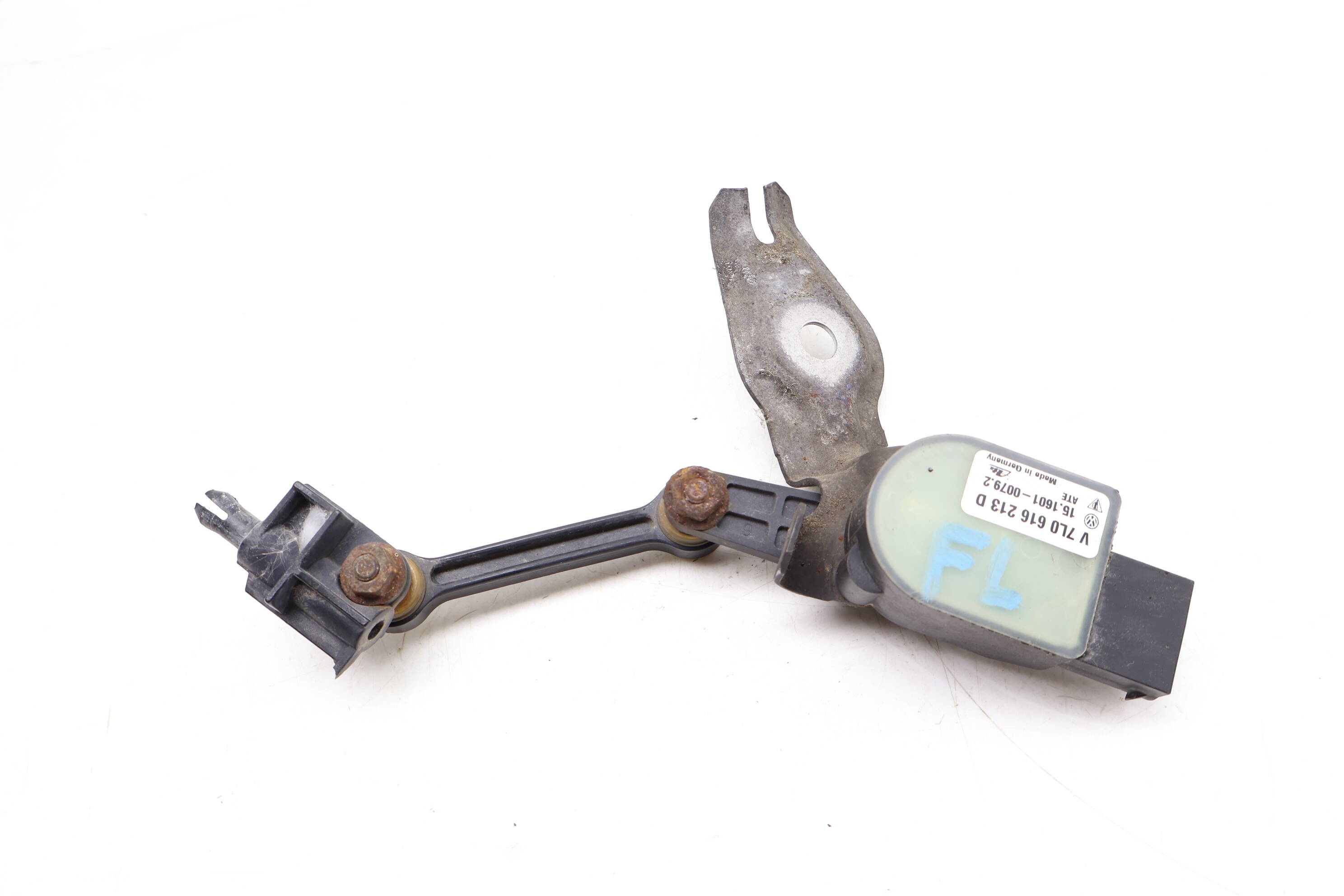 Audi Front Left Headlight / Suspension Leveling Sensor 7L0616213D