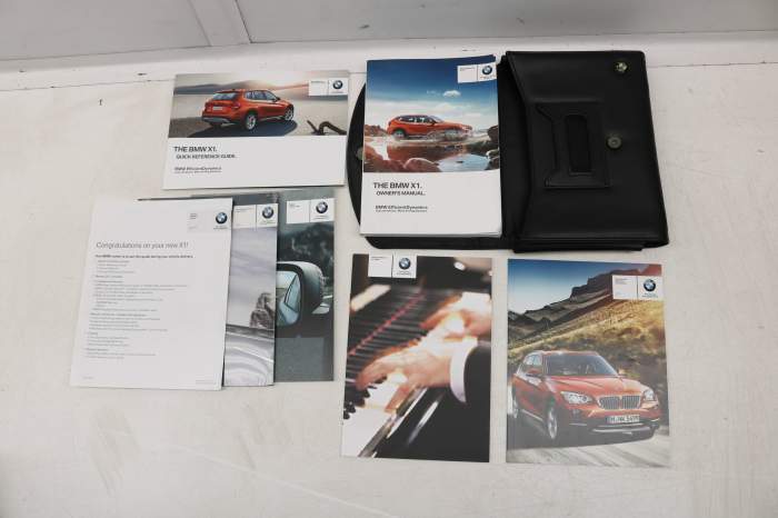 Owners Manual (E84) 01402926011 main product photo