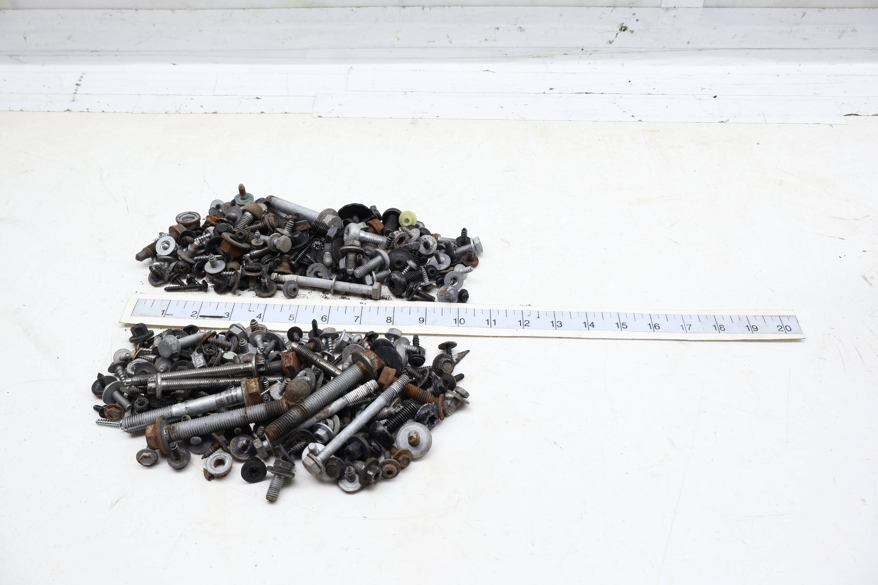 Assorted Mixed Bolts, Nuts, Screws, Washers, Etc