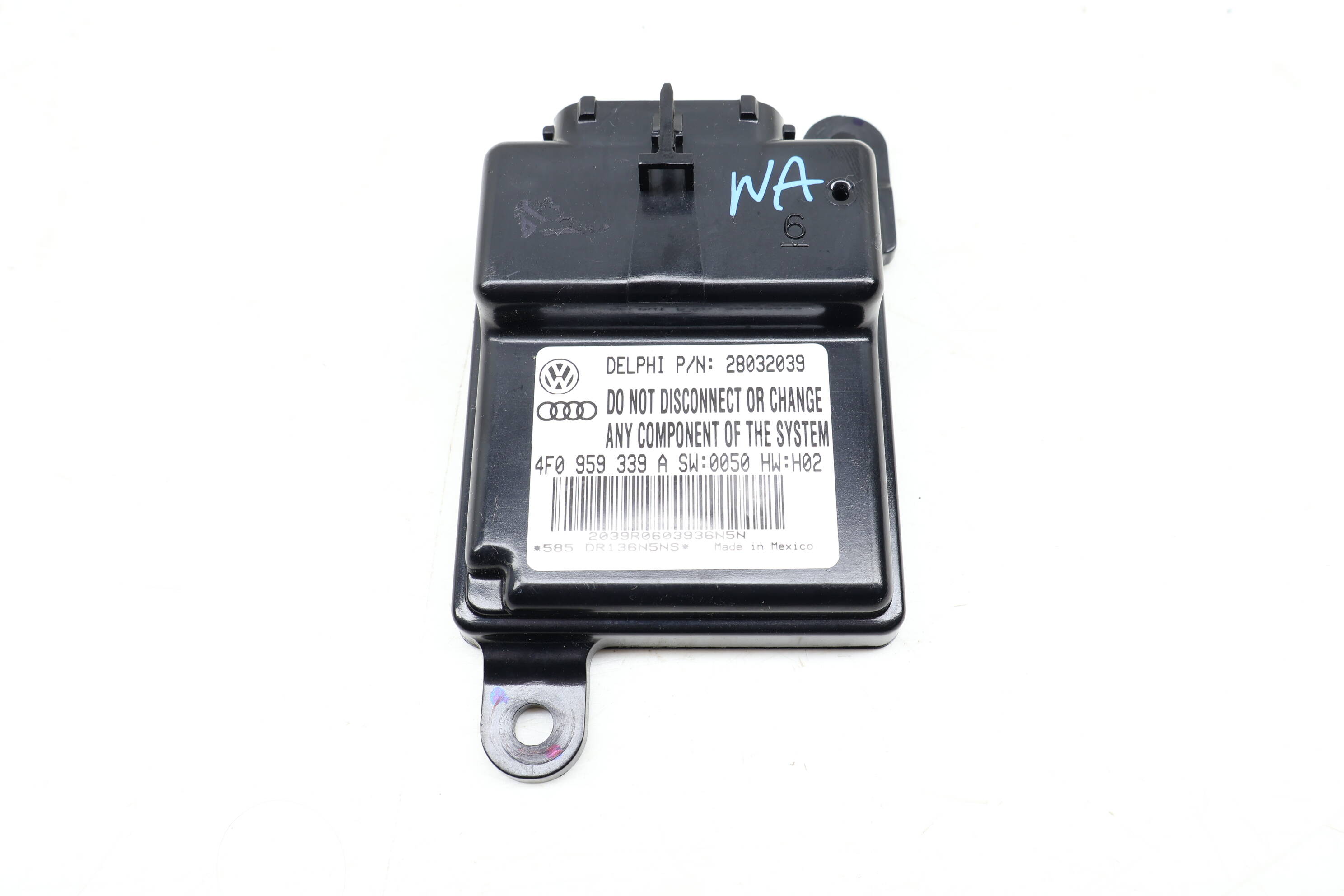 Seat Occupant Detection Control Module 4F0959339A