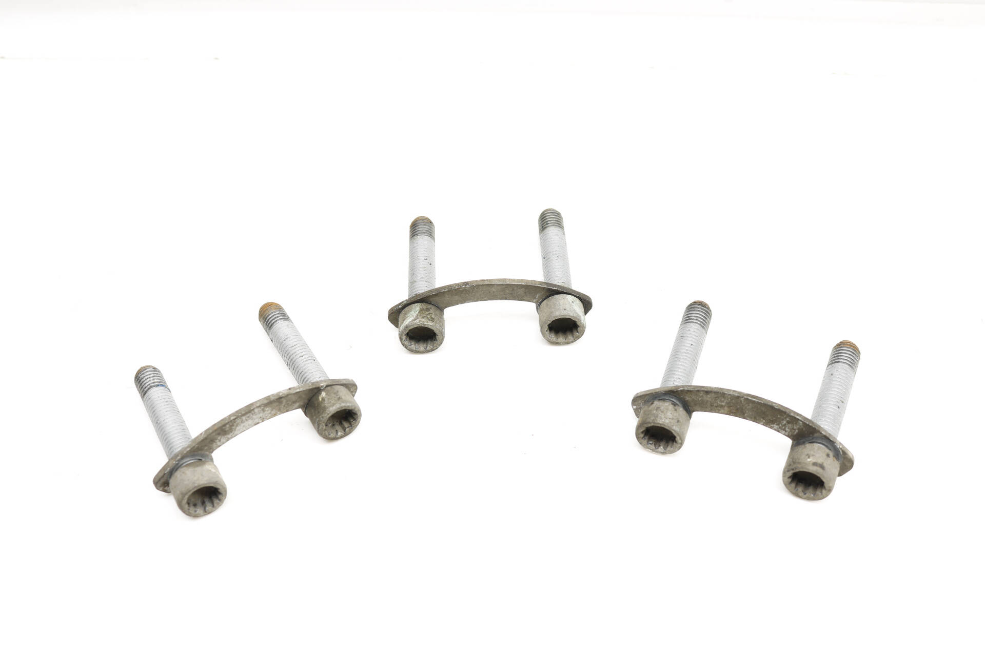 FRONT - CV AXLE BOLT W/ RETAINING BRACKET SET - AUDI Q7 R8 VW TOUAREG