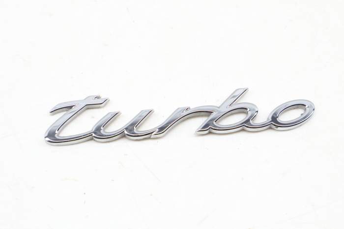 Trunk Hatch Emblem / Badge (Turbo) 95B853675B main product photo