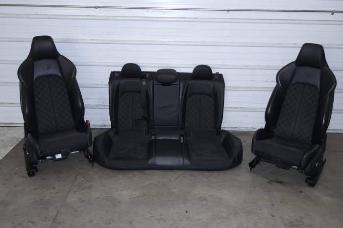 Complete S5 Sportback Seat Set (Alcantara/Leather) main product photo