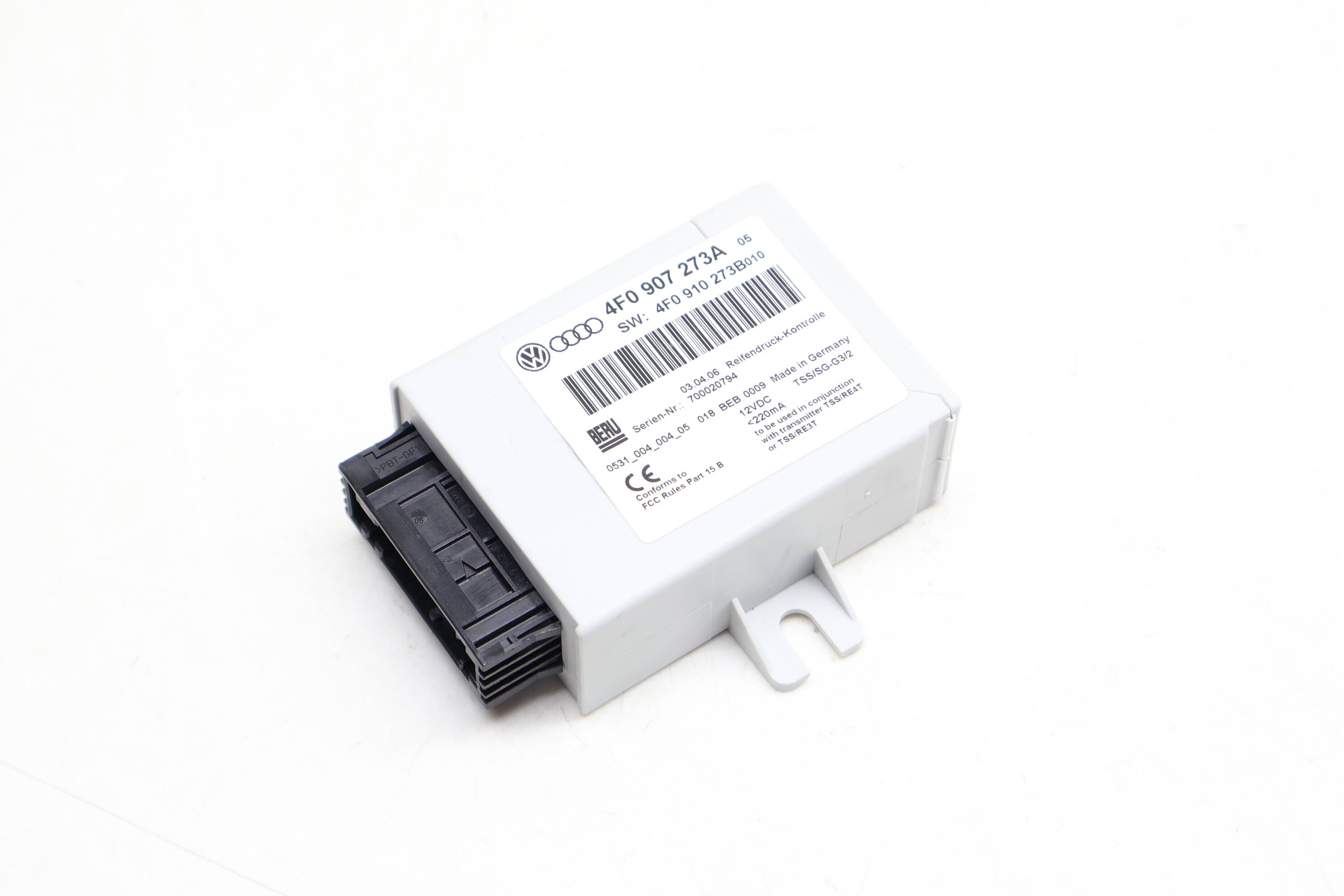 Tire Pressure Monitoring Module / Tpms 4F0907273A