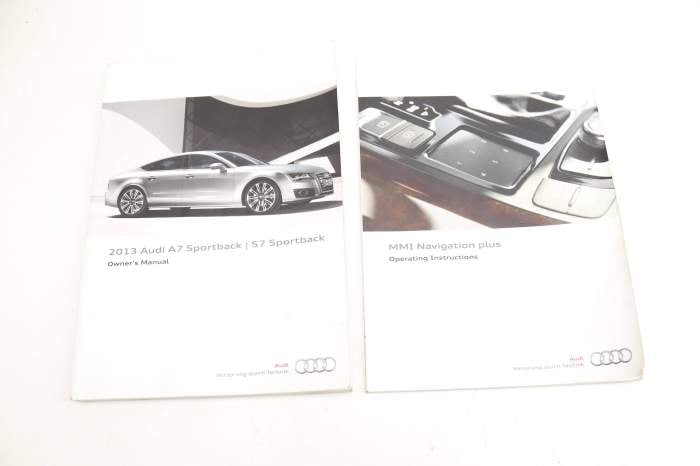 2013 Owners Manual (A7/S7) main product photo