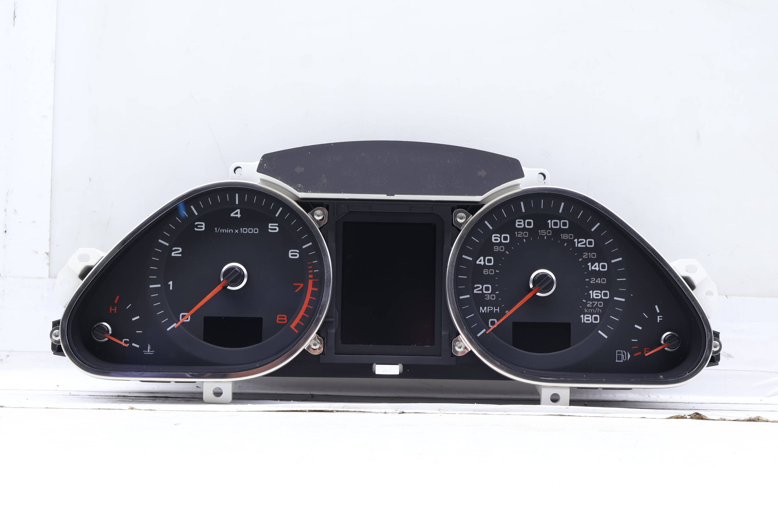 Instrument Cluster / Speedometer (180 Mph) 4L0920985S