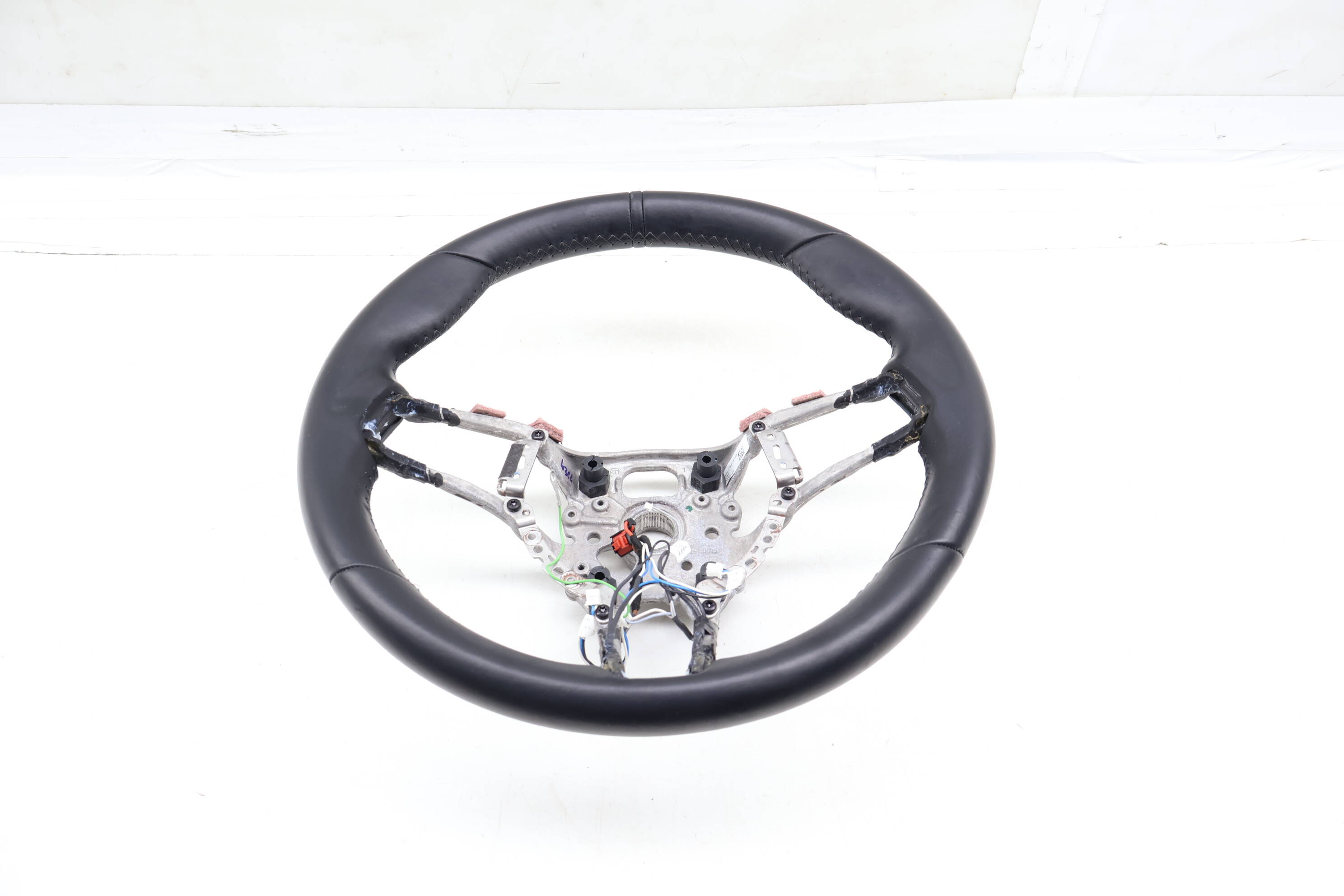 3-Spoke Leather Sport Steering Wheel 9J1419091DG