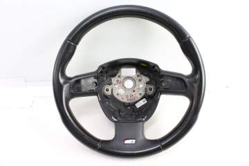 3-Spoke Leather Sport Steering Wheel 8T0419091C