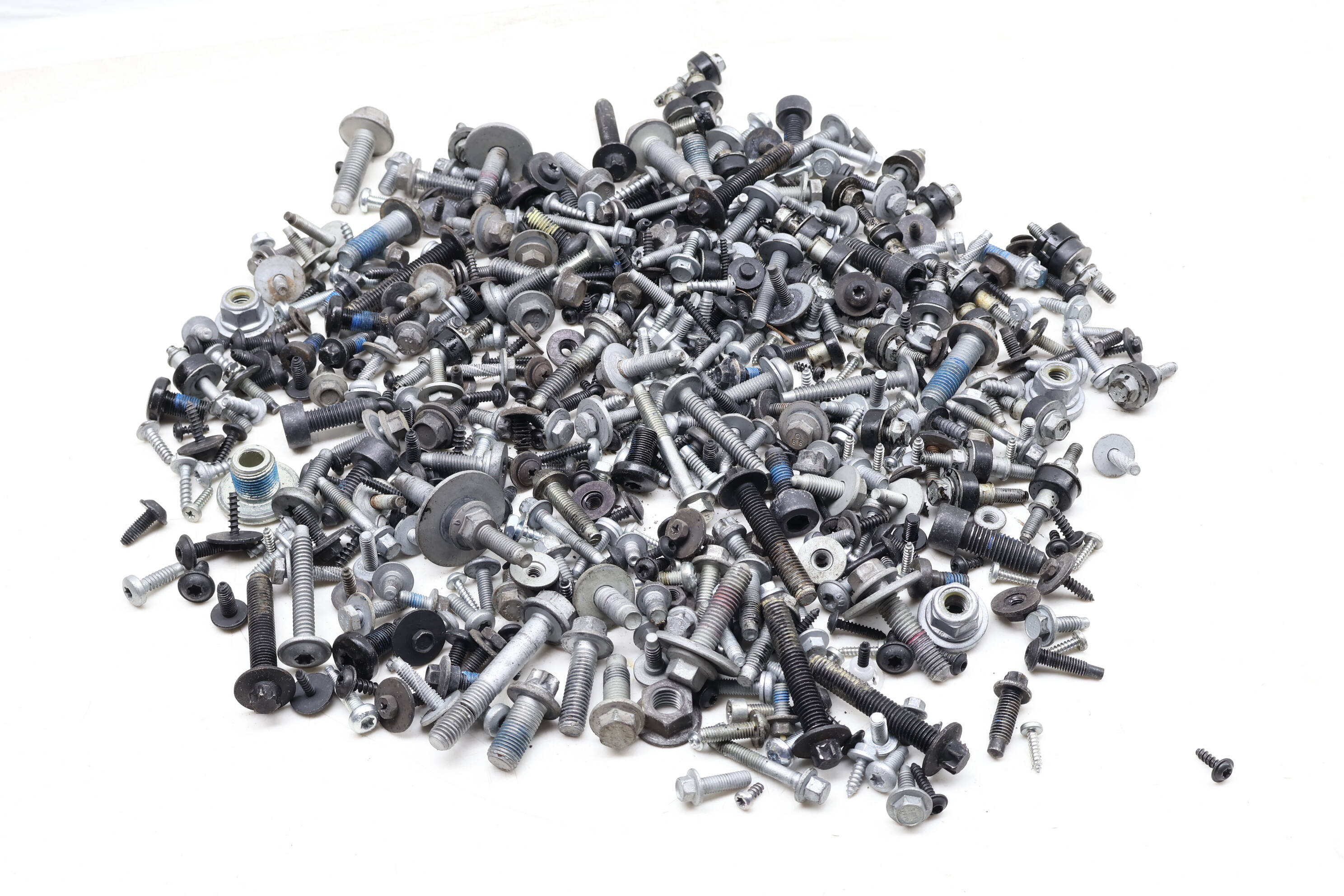 Assorted Mixed Bolts, Nuts, Screws, Washers, Etc