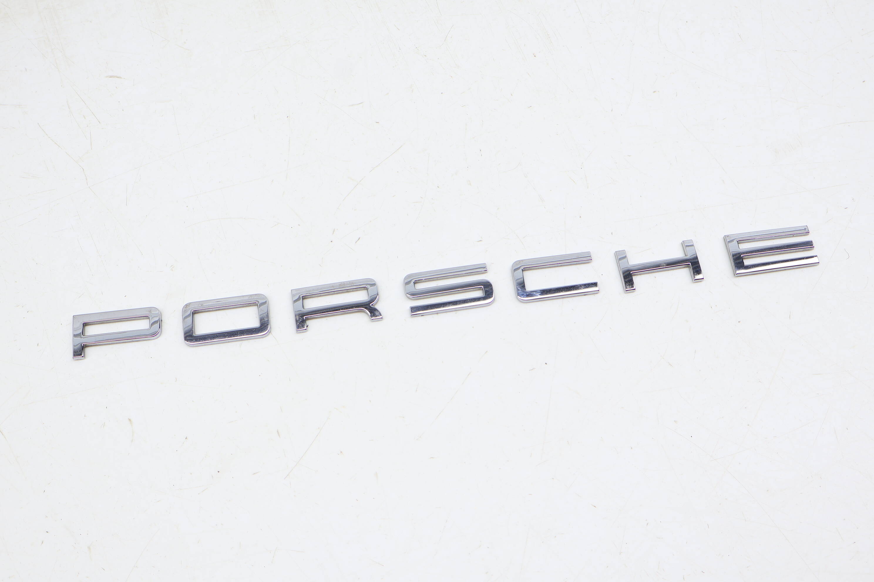 Trunk Hatch Emblem / Badge (Porsche) 7P5853687A 95855968701