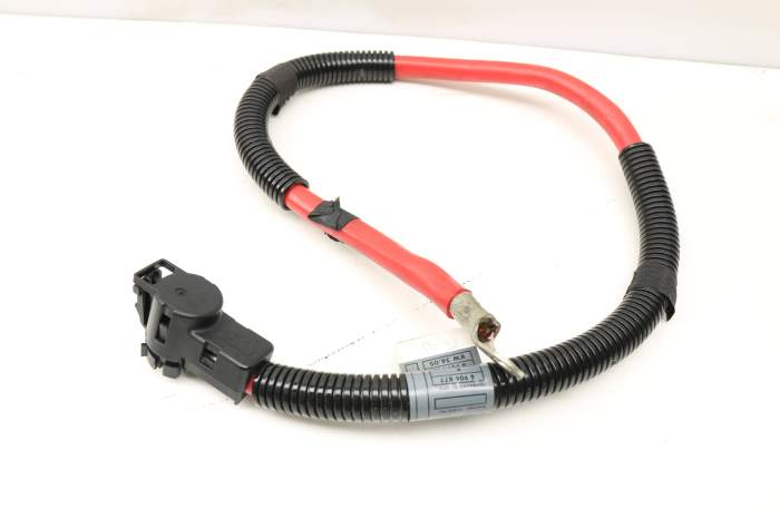 Positive (+) Battery Cable 61126904905 main product photo