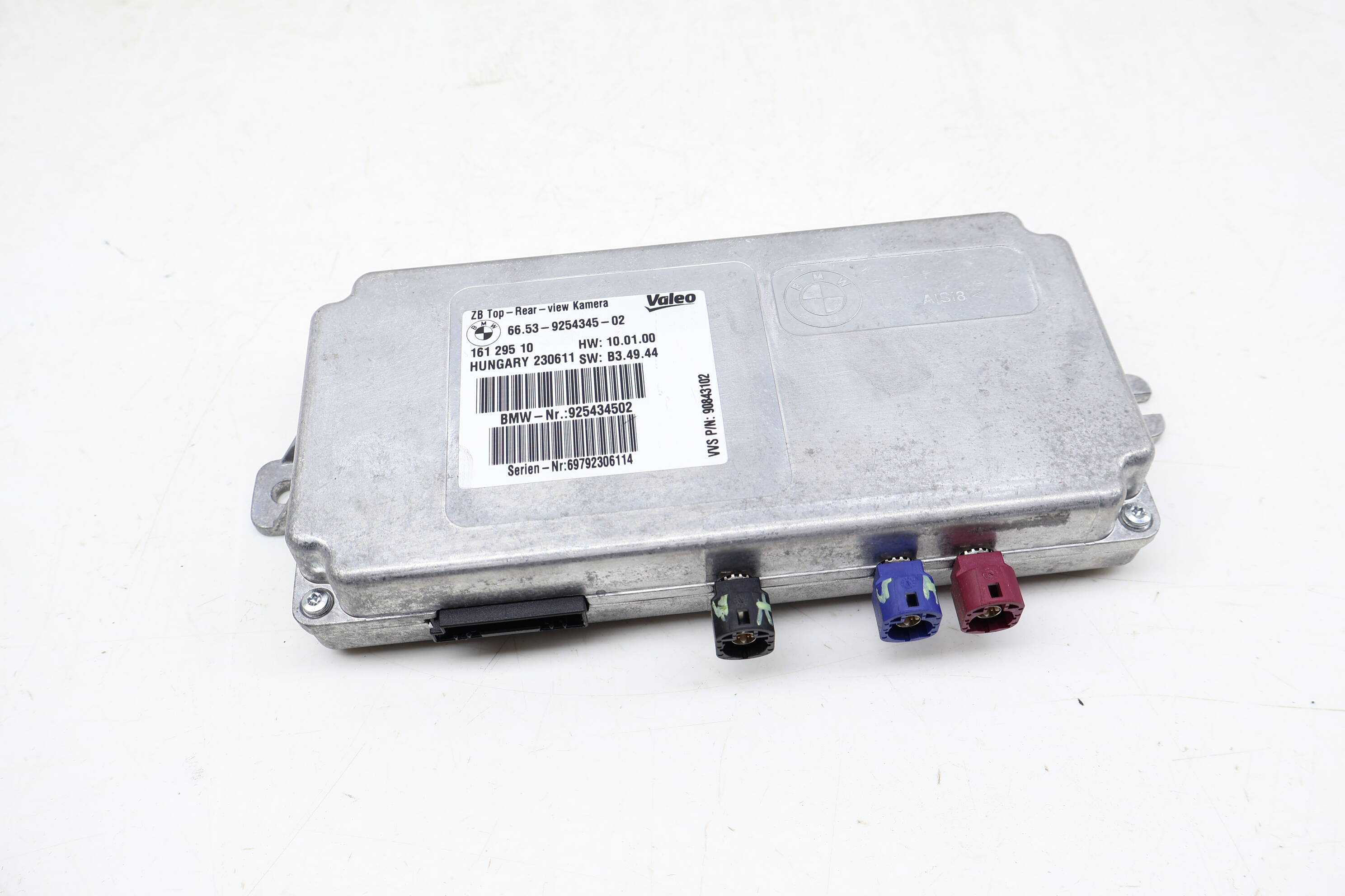 Top Rear View Camera Control Module 66539254345