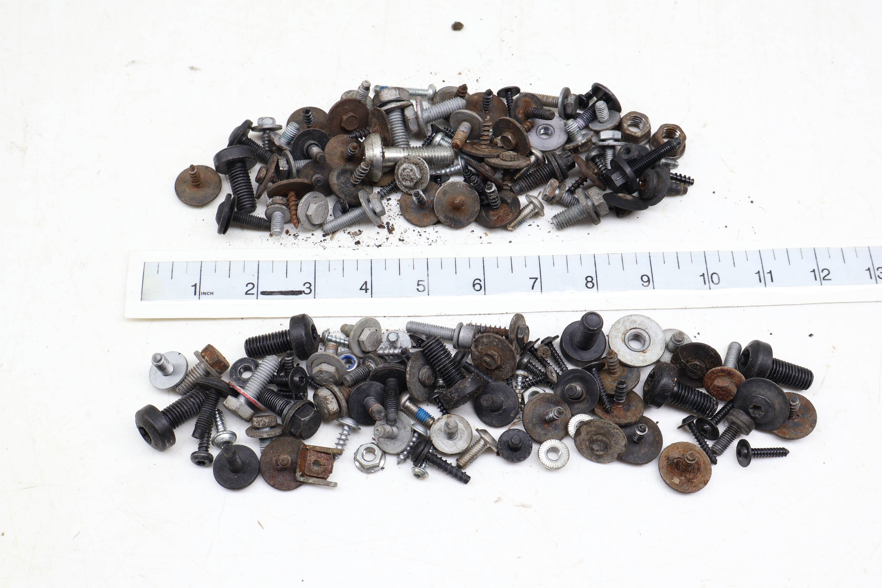 Assorted Mixed Bolts, Nuts, Screws, Washers, Etc