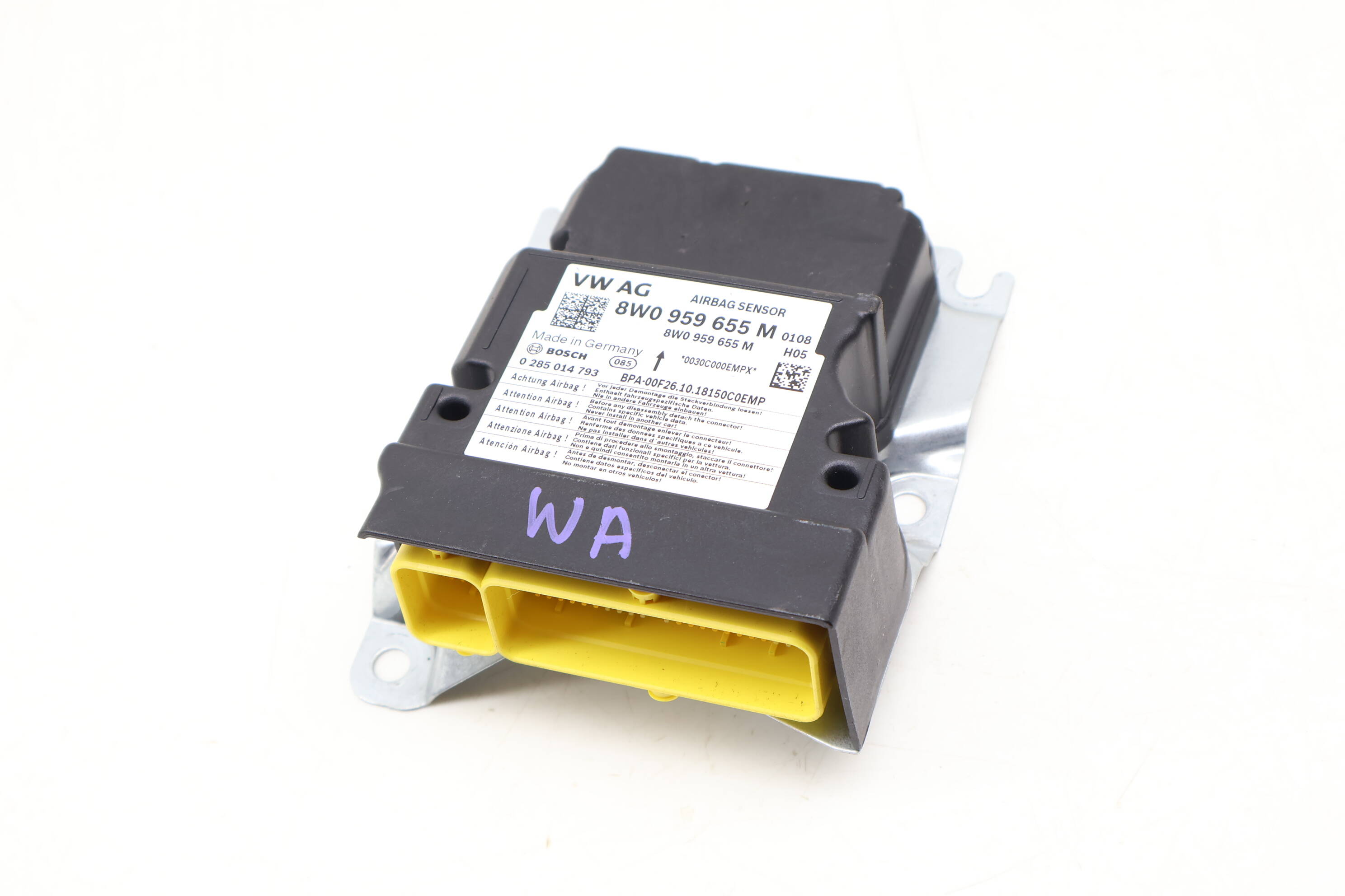 Airbag / Air Bag Control Module 8W0959655M