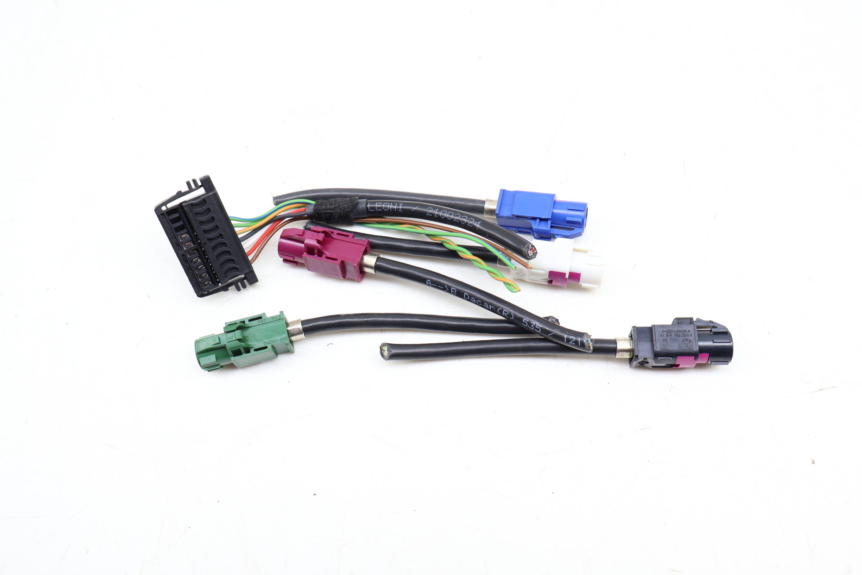 Driver Assist Camera Module Wiring Connector / Pigtail Set