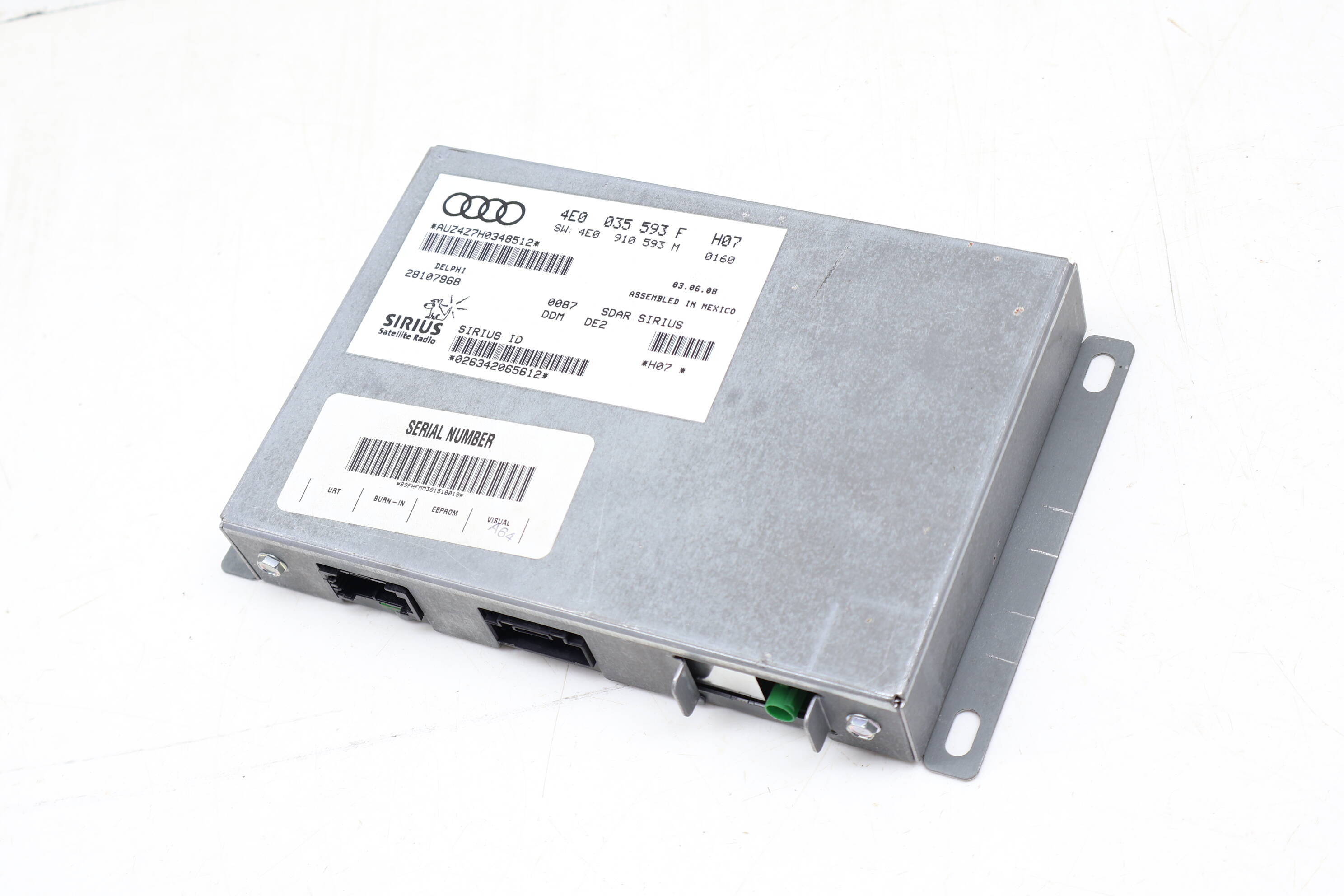 Sirius Satellite Radio Module 4E0035593F
