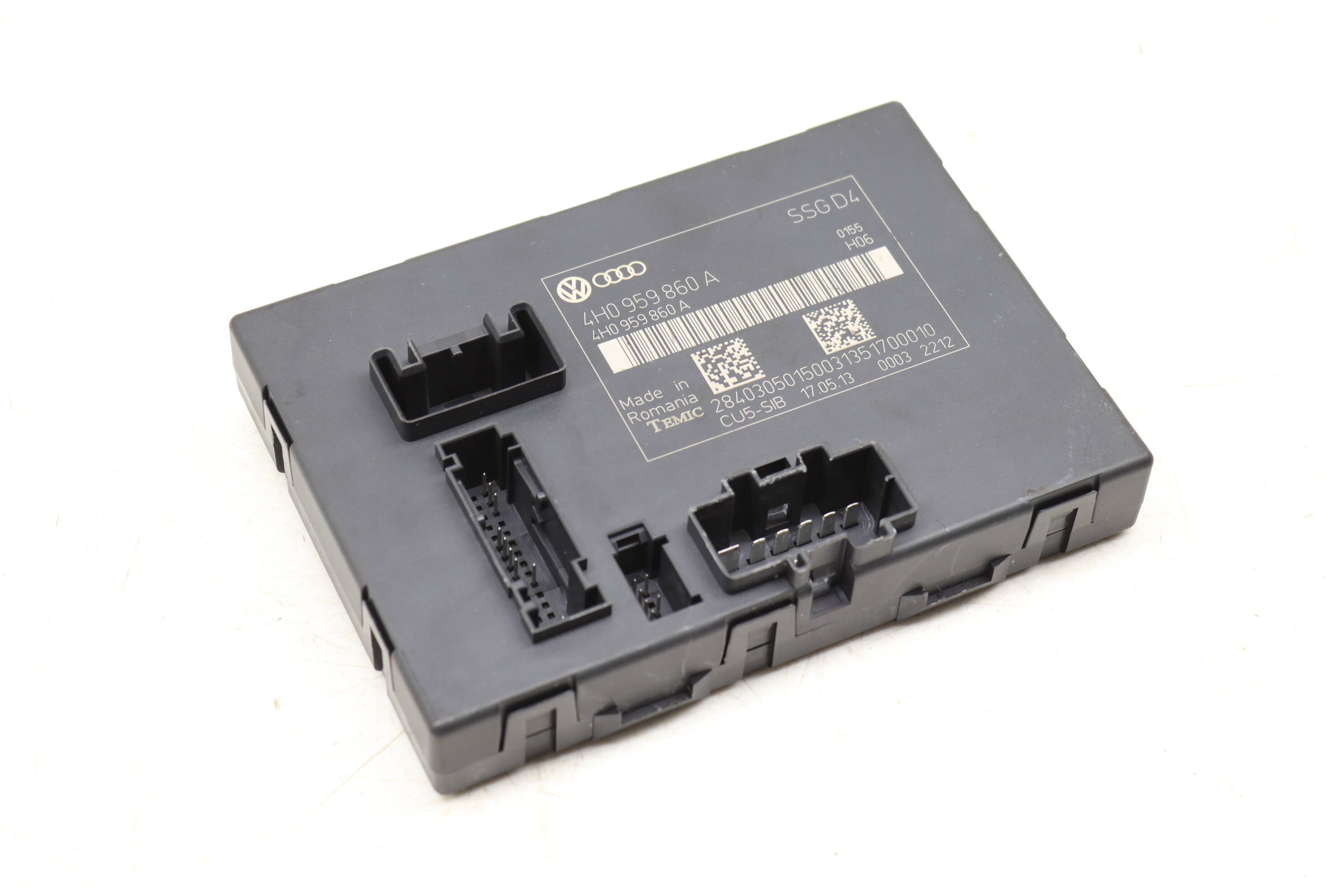 Seat Control Module 4H0959860A