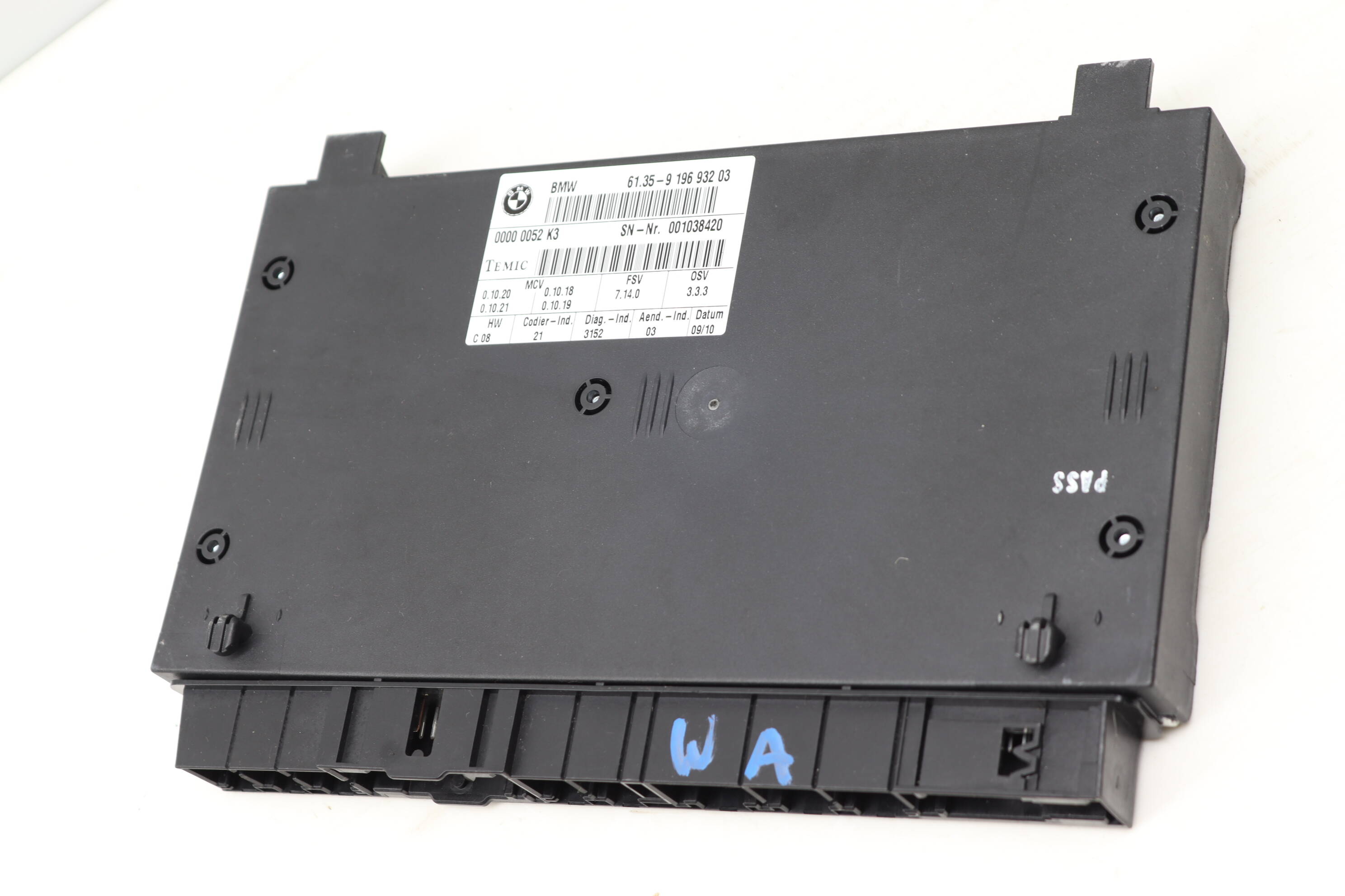 BMW Front Seat Control Module 61359196932 
