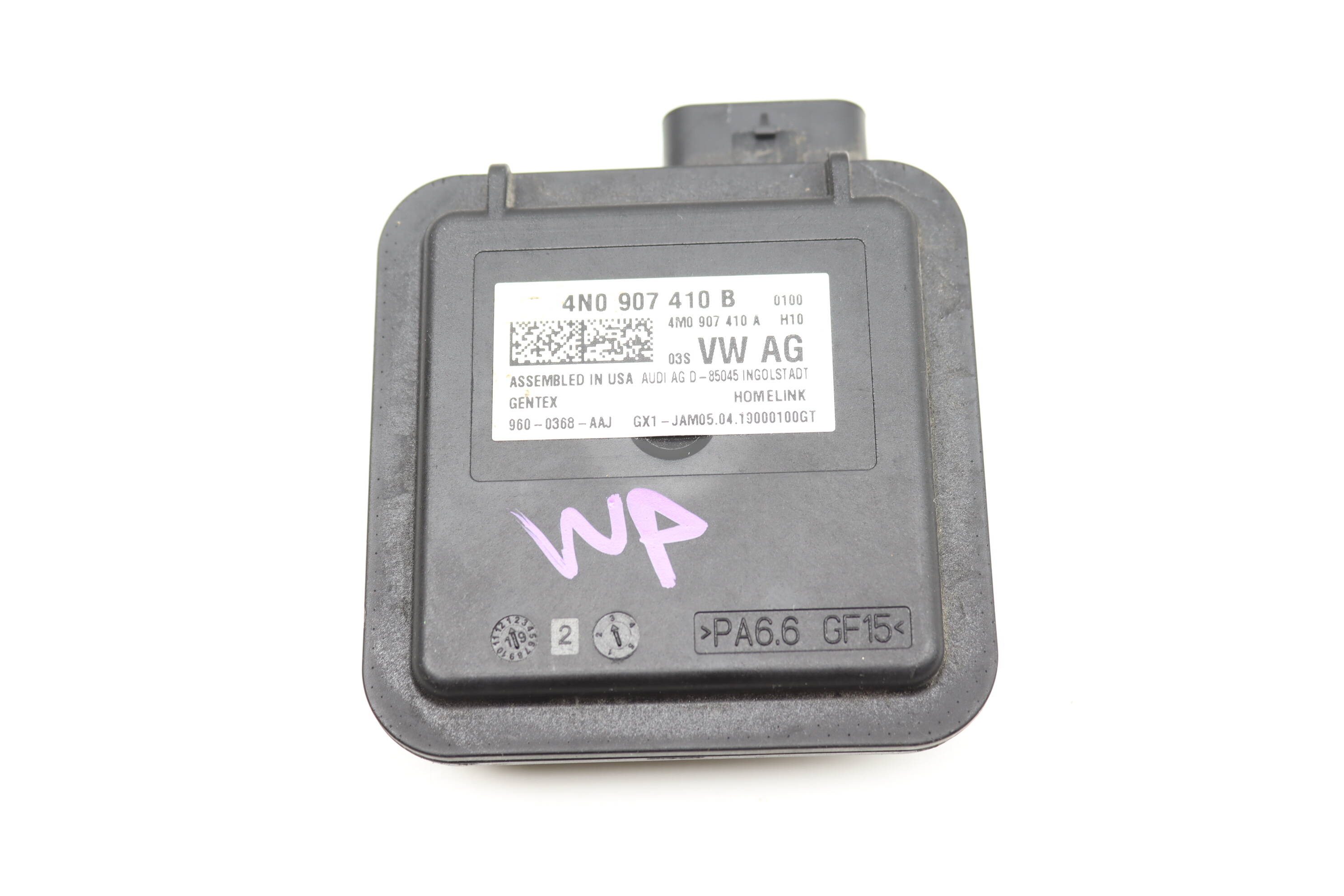 Homelink / Garage Door Opener Module 4N0907410B