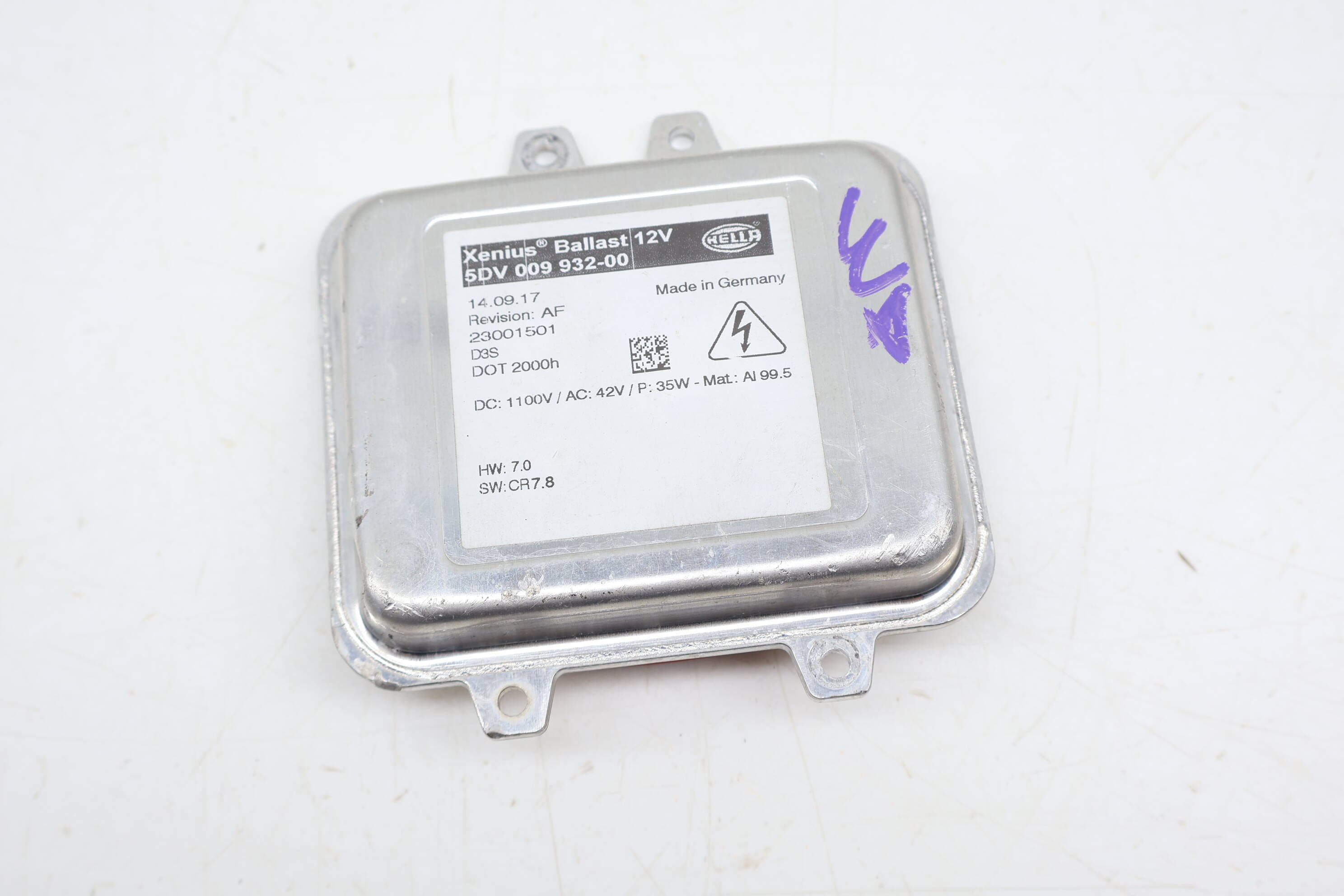 Headlight Module / Ballast 7P5941597 95863159701