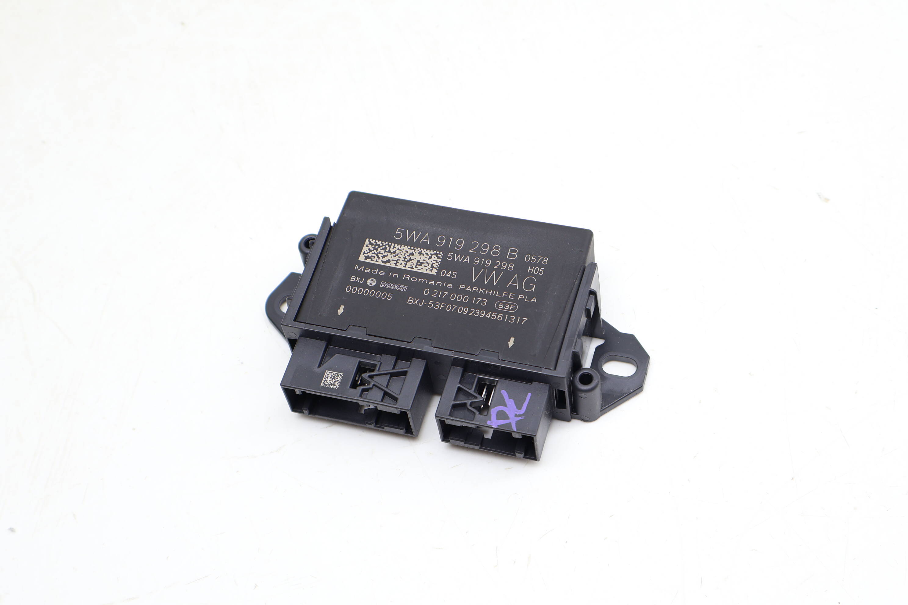 Park Steering Assist Control Module 5WA919298B