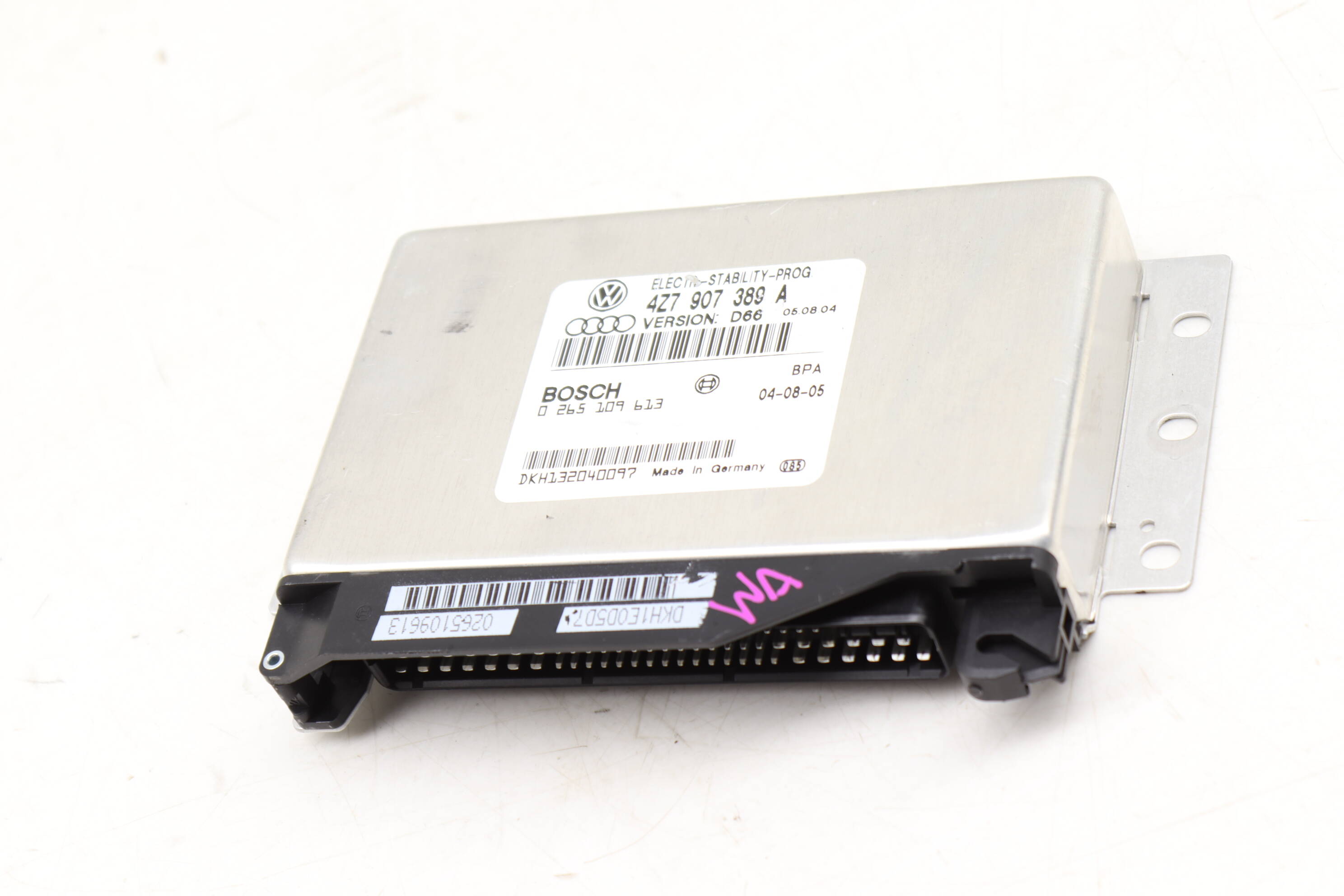 まぁー 6点 Audi Esp / Electronic Stability Control Module 4Z7907389A