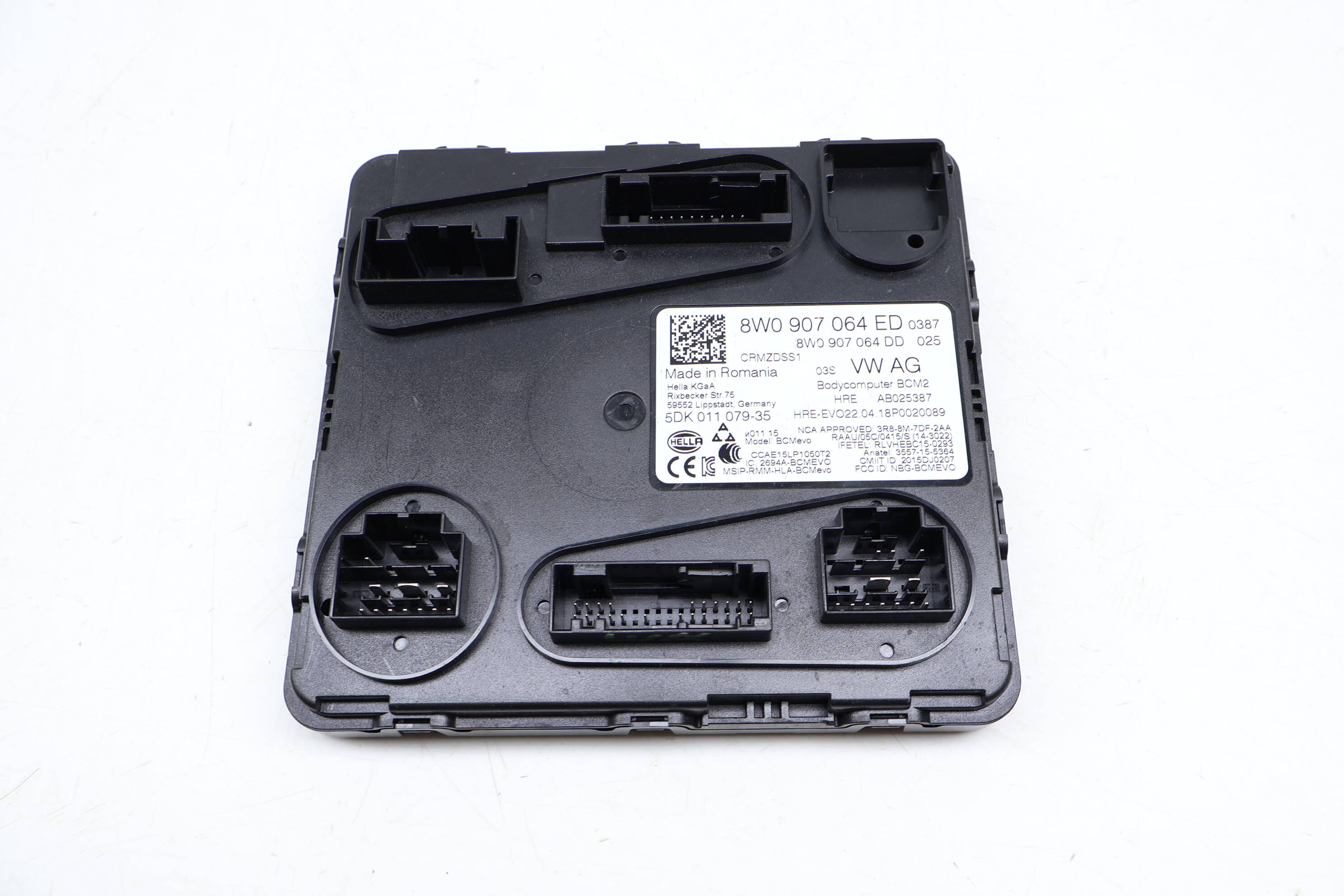 Comfort Control Module / Ccm / Bcm 8W0907064ED