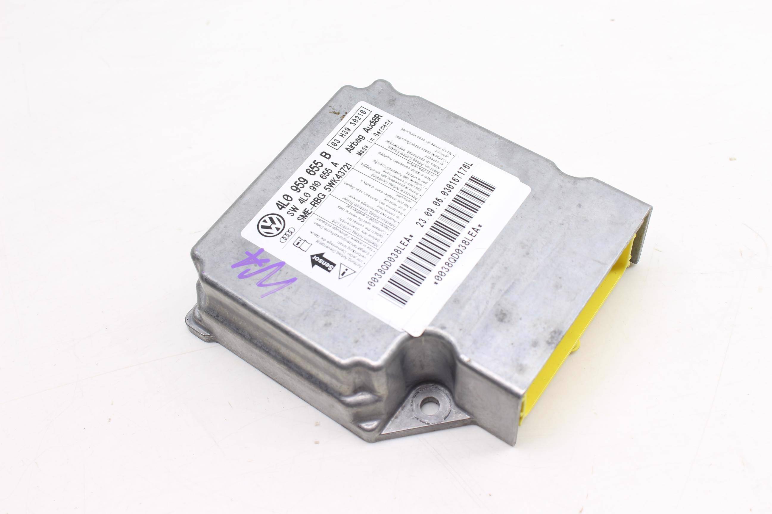 Srs / Air Safety Bag Control Module 4L0959655B