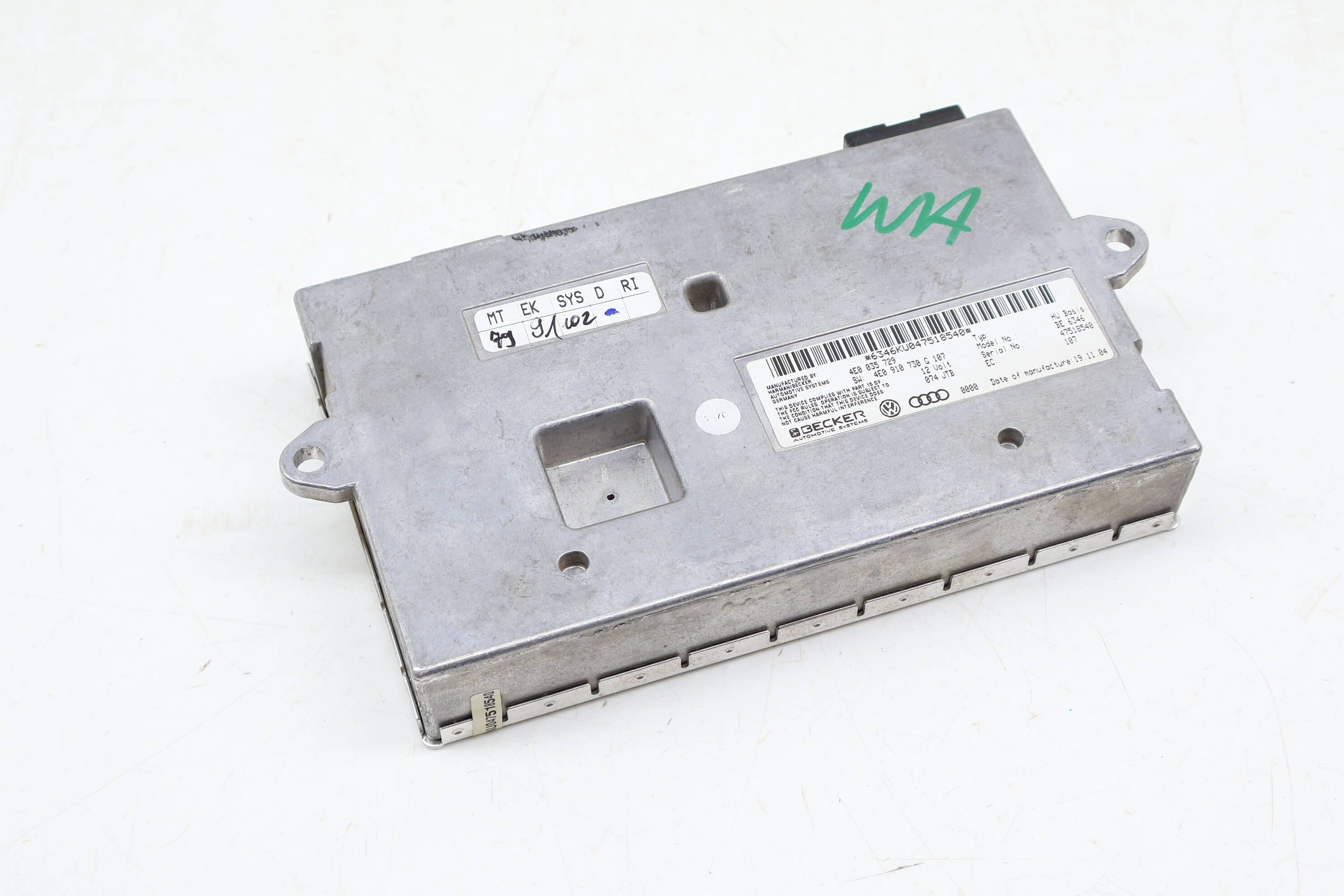 Mmi Interface Control Module 4E0035729