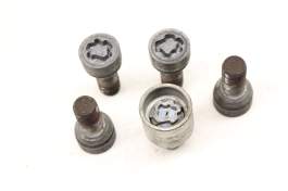 VW Lockable / Locking Wheel Lug Nut / Bolt Set W/ Key WHT001814B