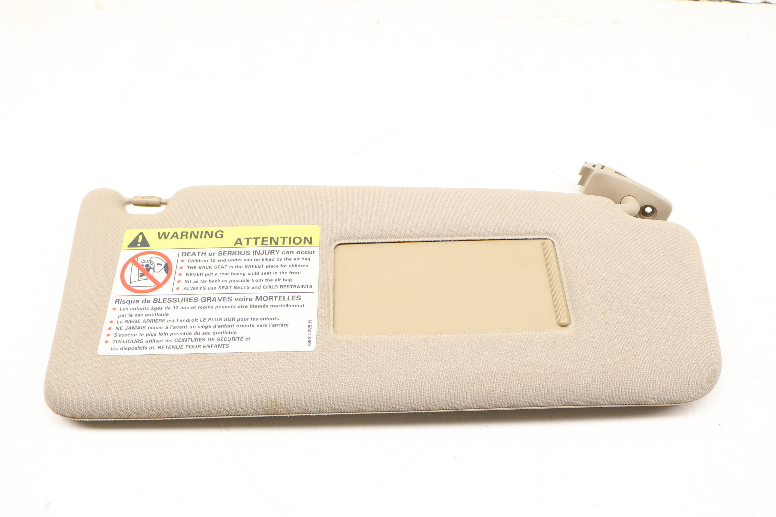 Sun Visor / Mirror 4B0857552A