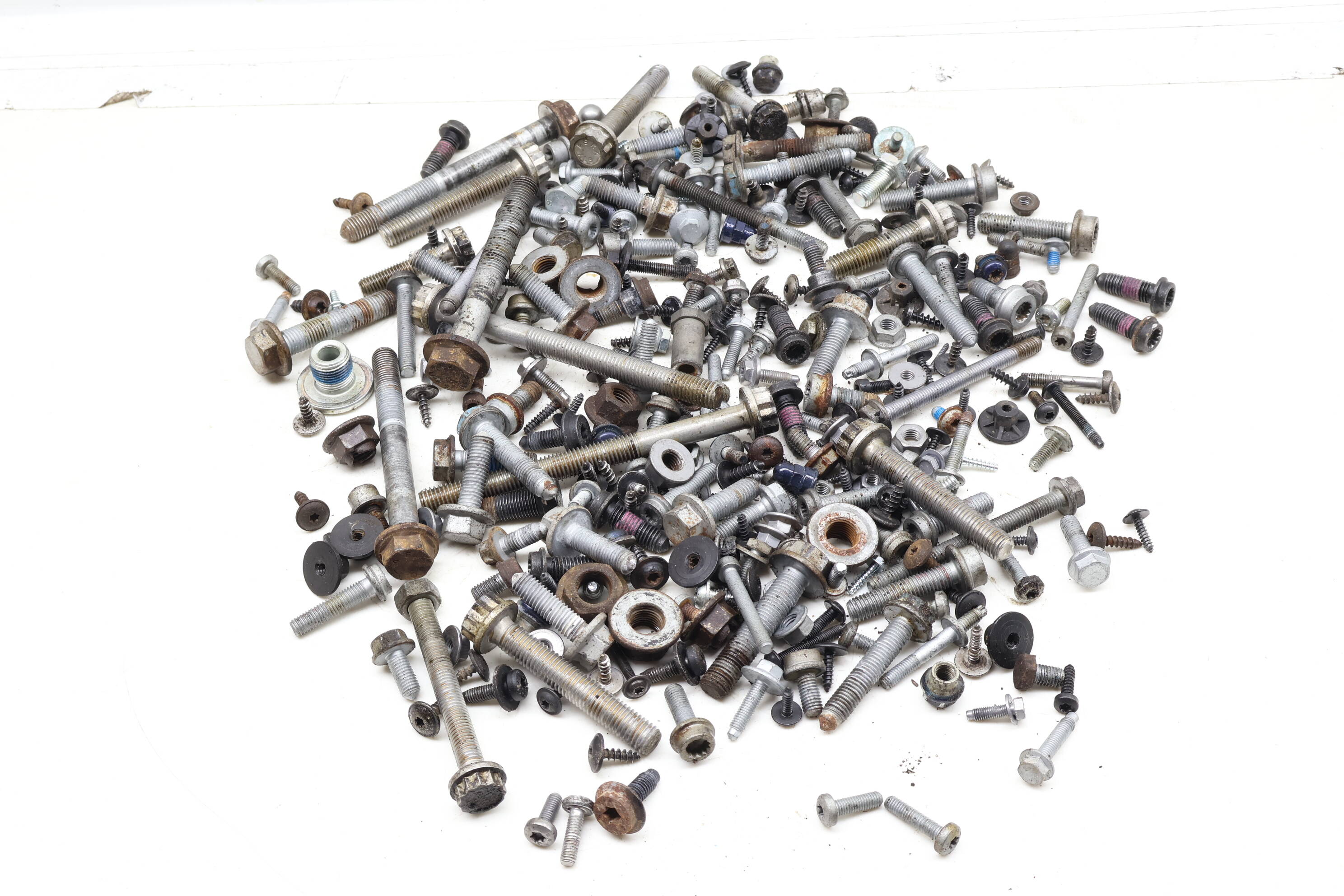 Assorted Mixed Bolts, Nuts, Screws, Washers, Etc